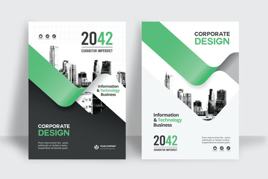 City Background Business Book Cover Design Template (2)