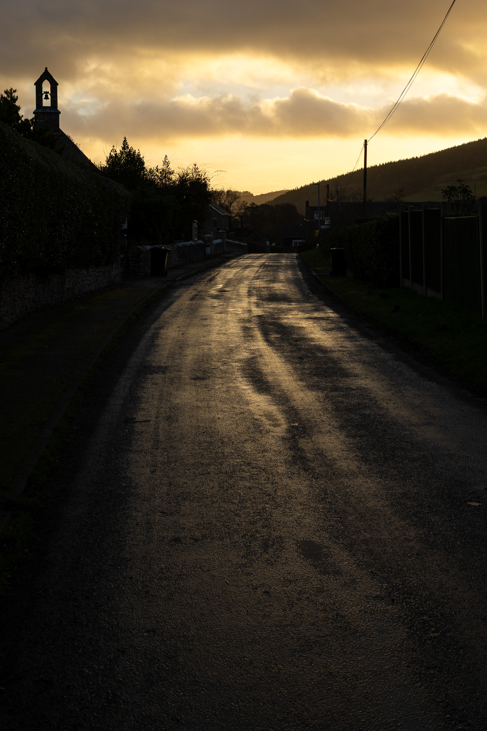 Sunrise in Chapel Lawn.