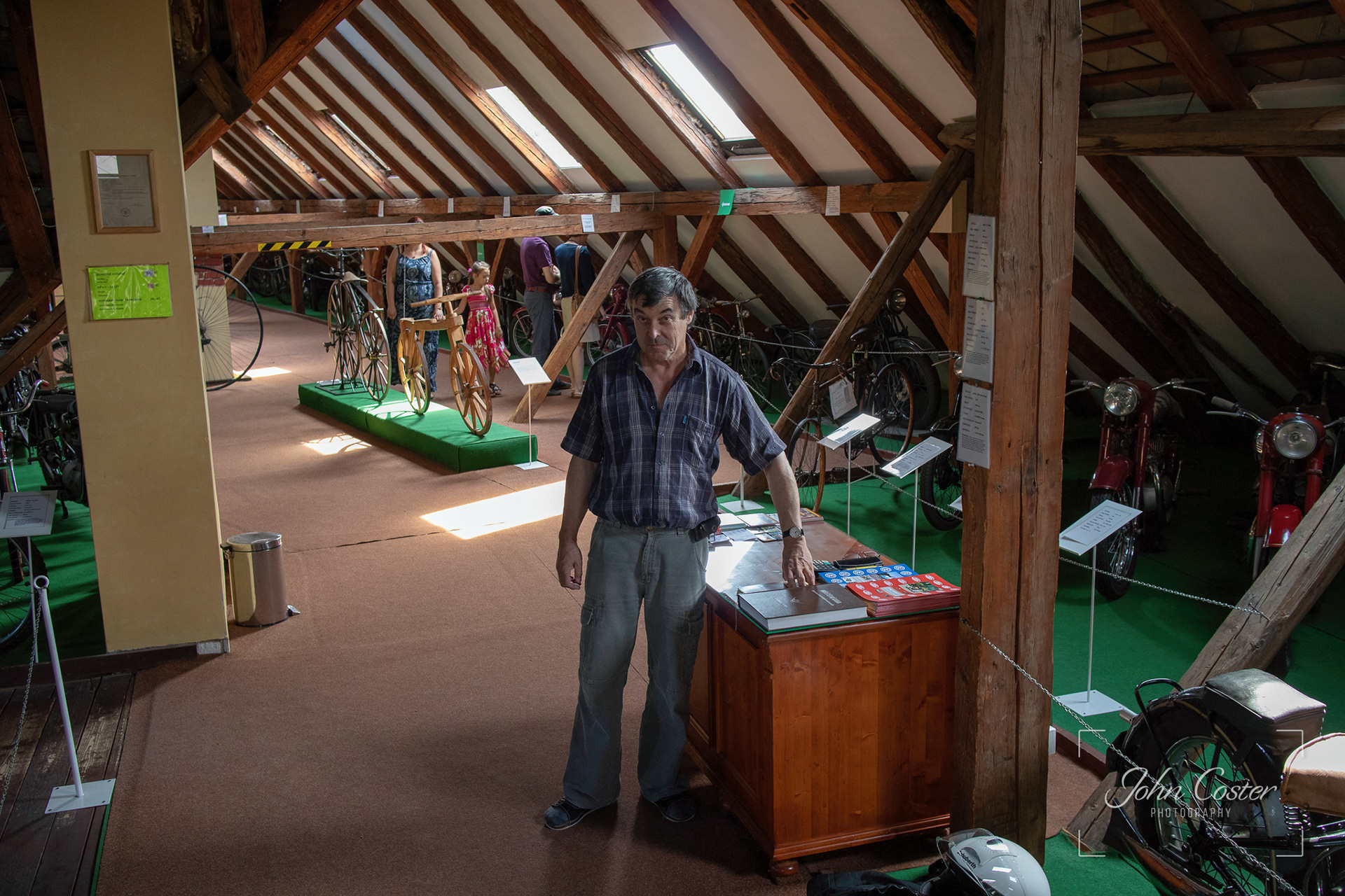 Owner Curator at the Kaspersky Hory Moto Museum