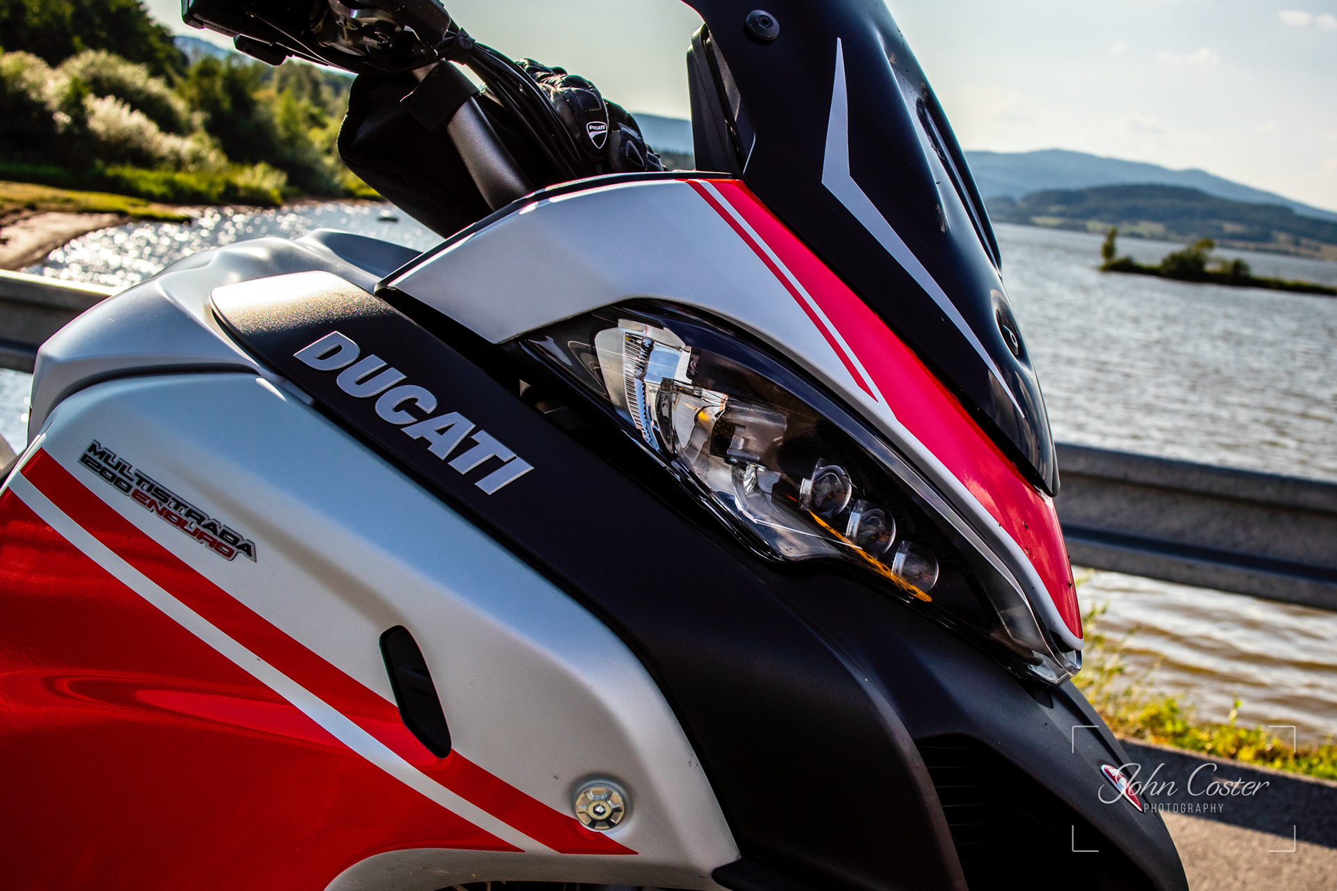 Waiting for the Ferry to cross Lake Lipno