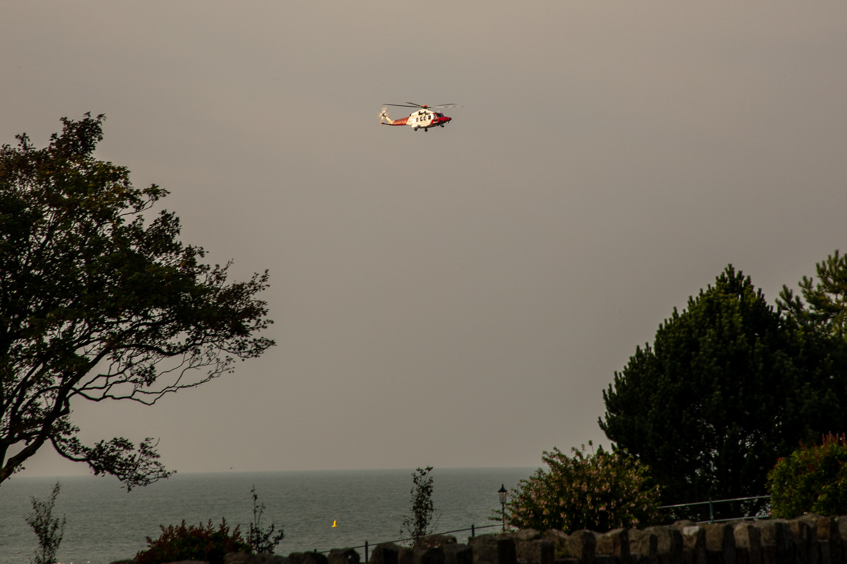 Coastguard arriving