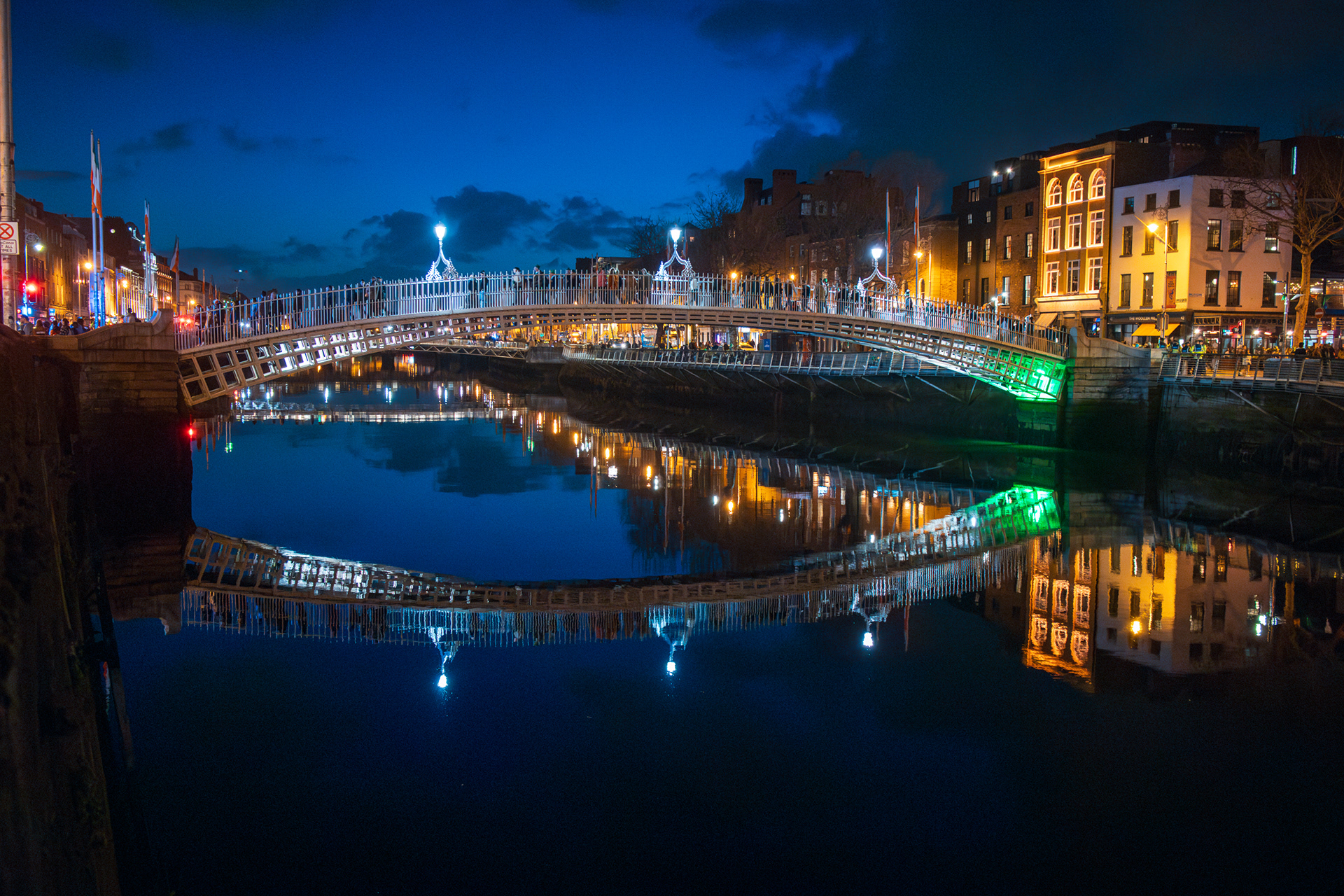 Views over the Liffey