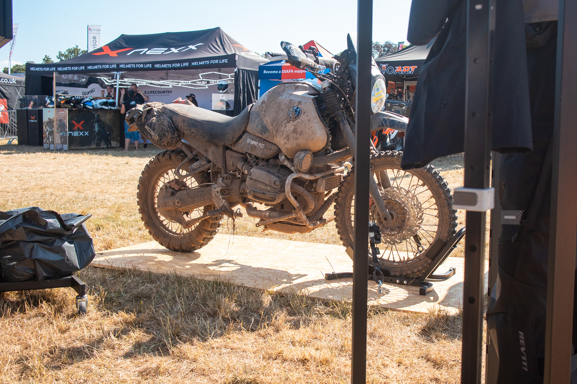 A muddy modified R1150GS