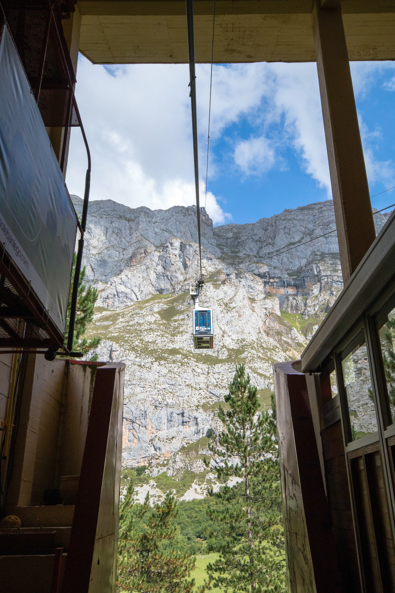 Cable car at Fuente Dé