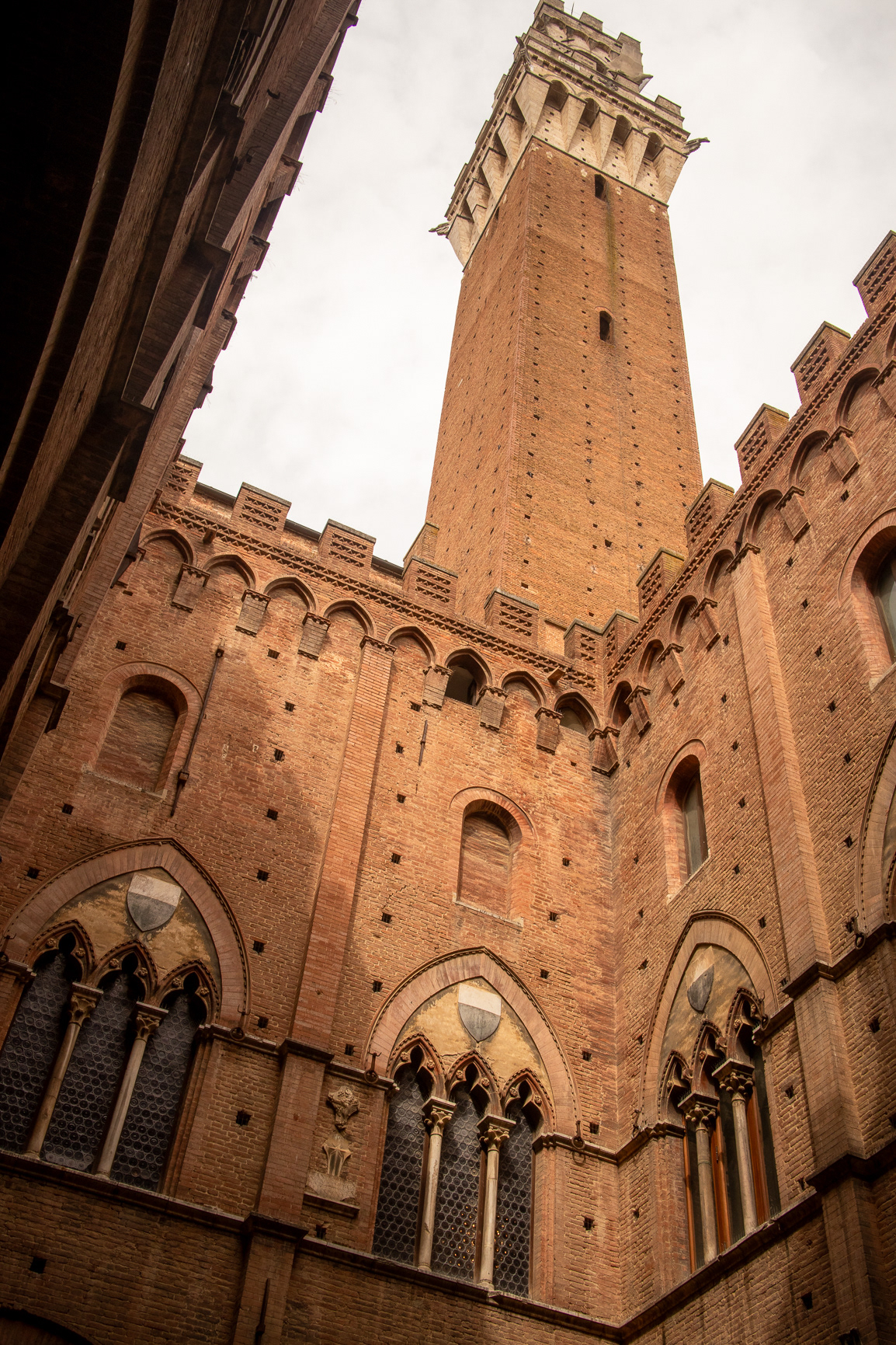 Torre del Mangia on Piazza Campo, Sienna