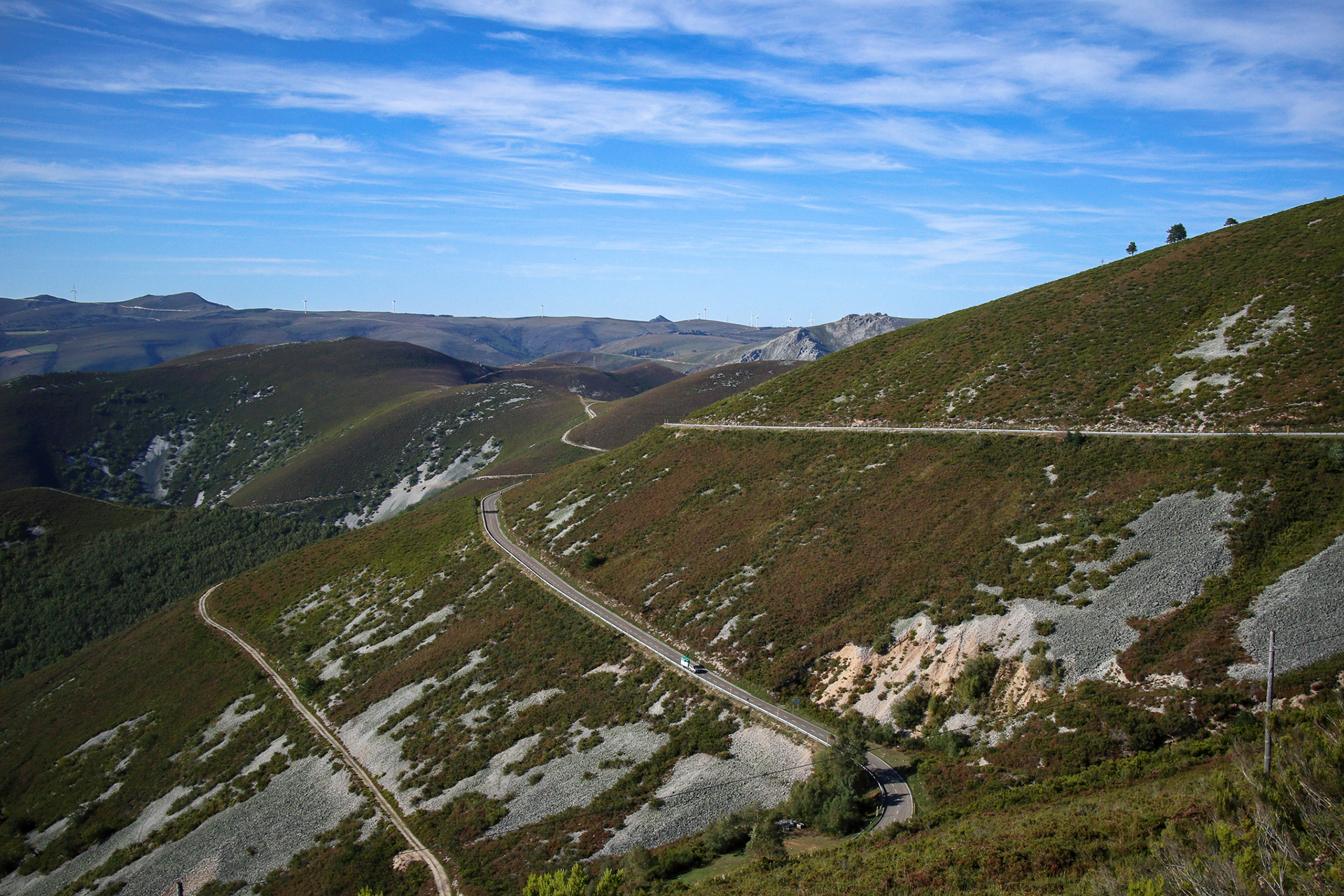 A great day on some amazing roads from Codeseda to Oviedo