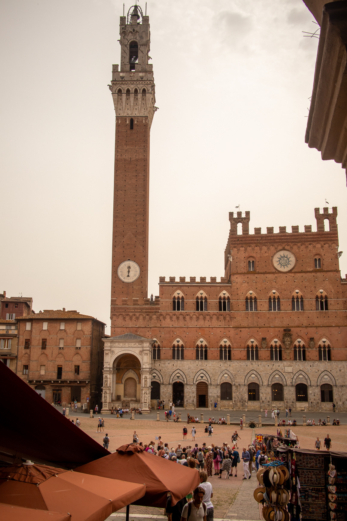 Torre del Mangia on Piazza Campo, Sienna