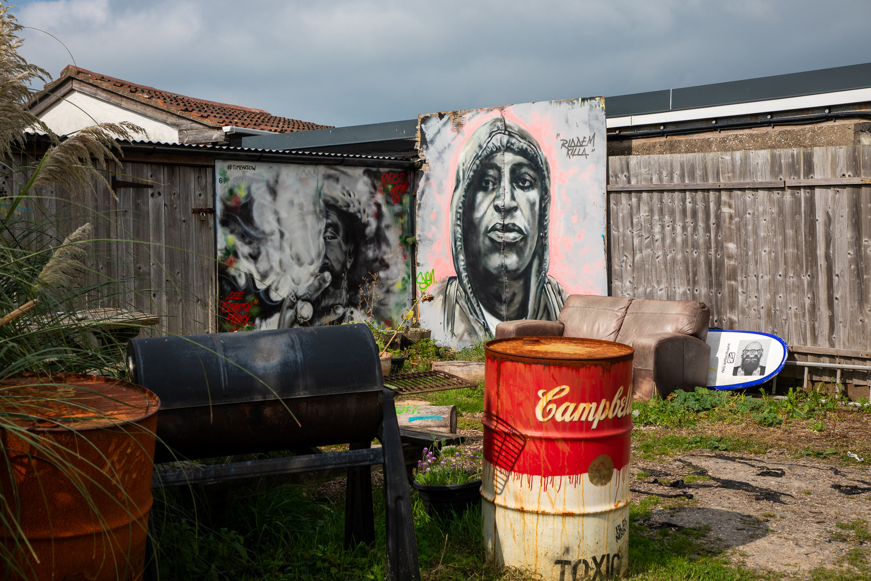 Interesting garden in Croyde