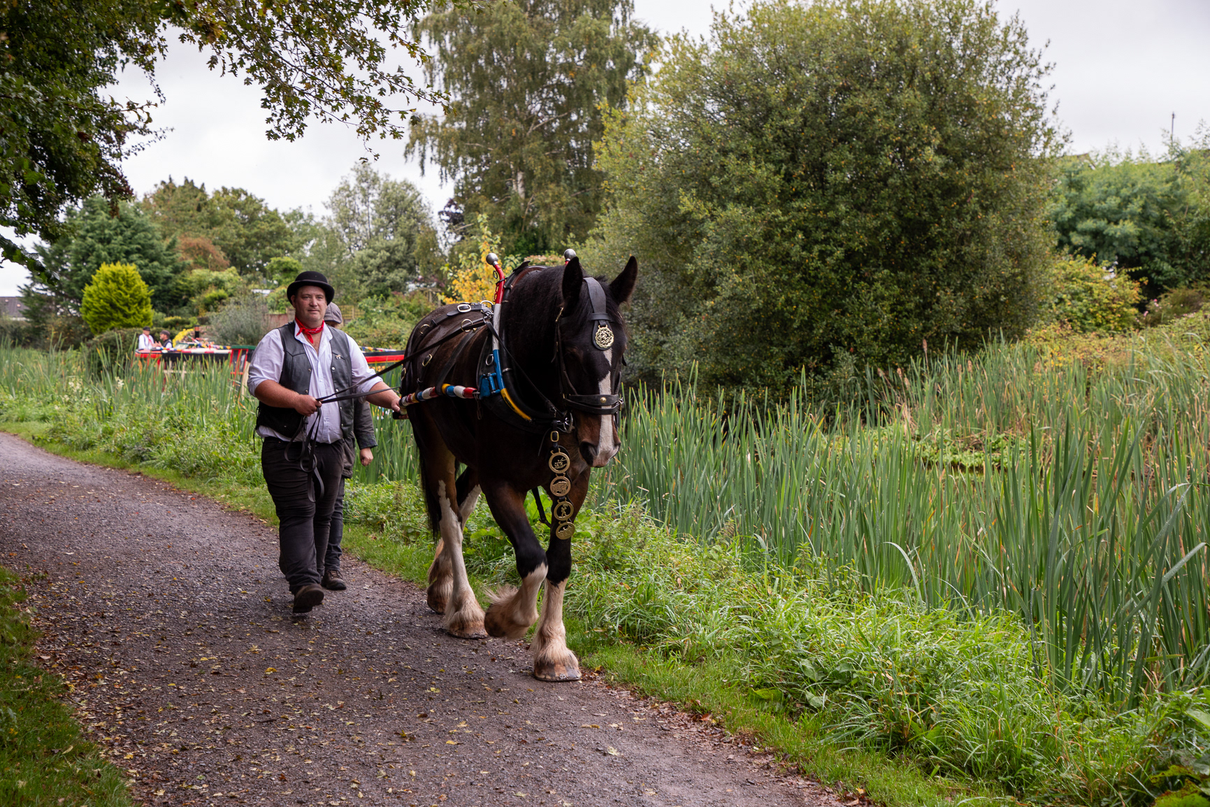Horse Drawn Canal Boat