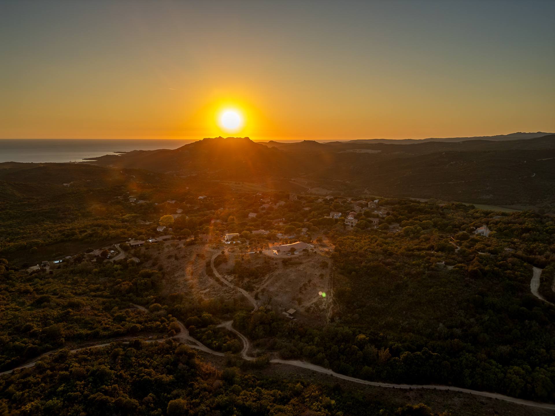 The villa is in a small village near the coast just south from Sartene.