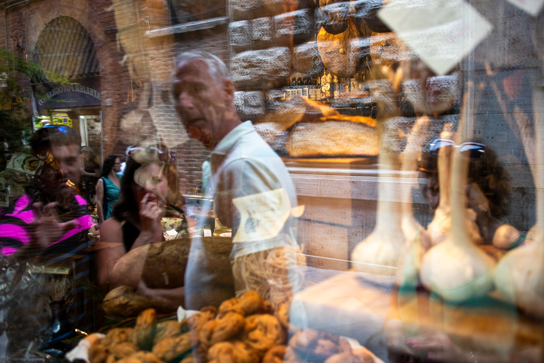 Window reflections in Sienna