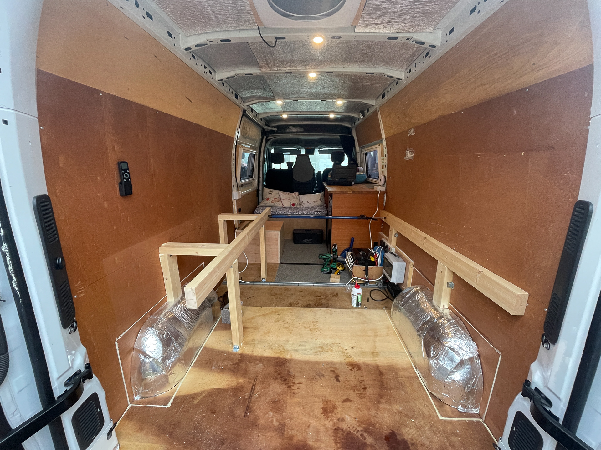 Start of the bed frame build