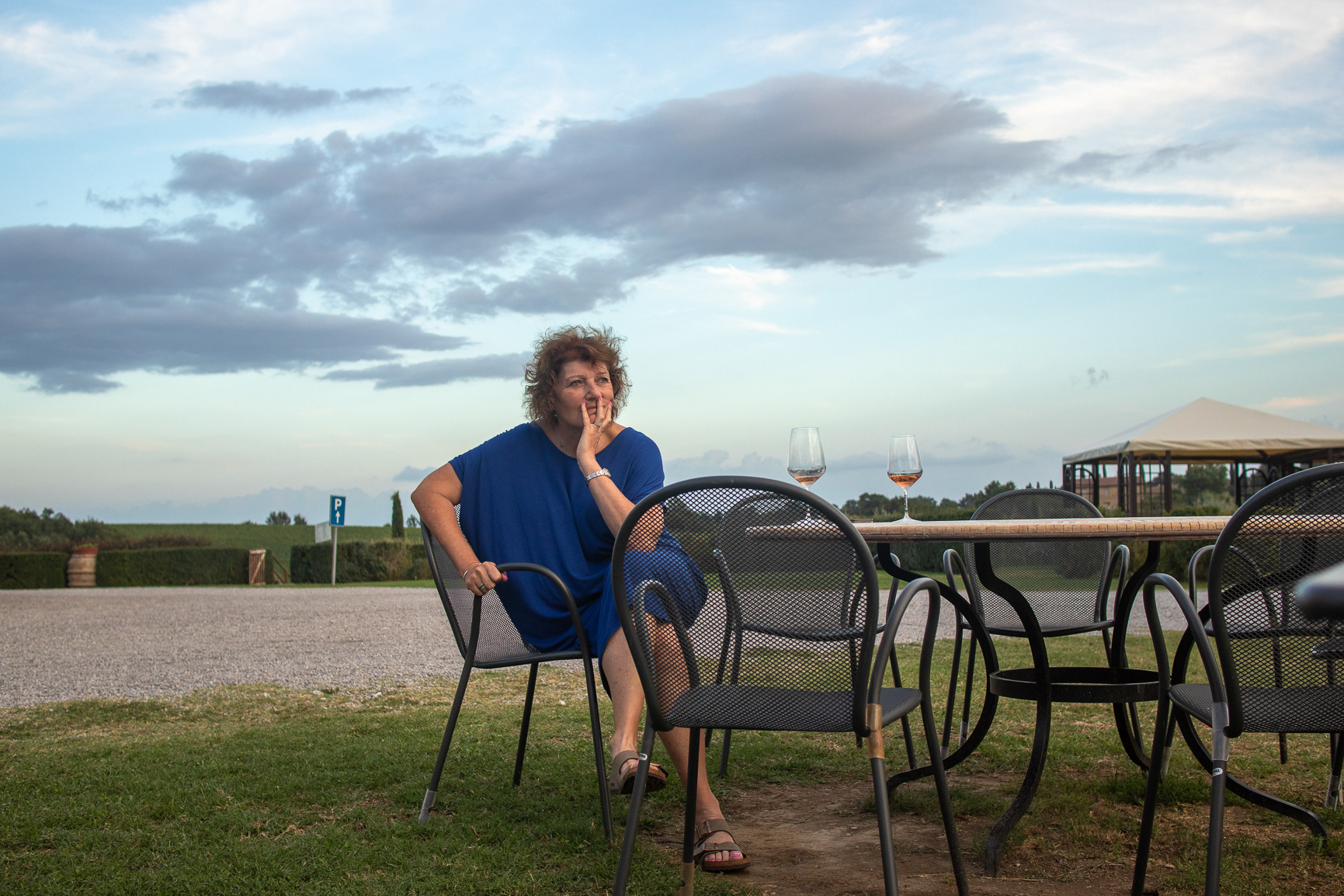 Apero time and reflection on the trip! 