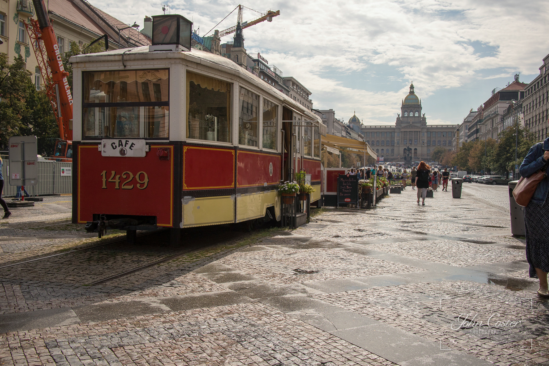 The Old Tram Cafe in Prague