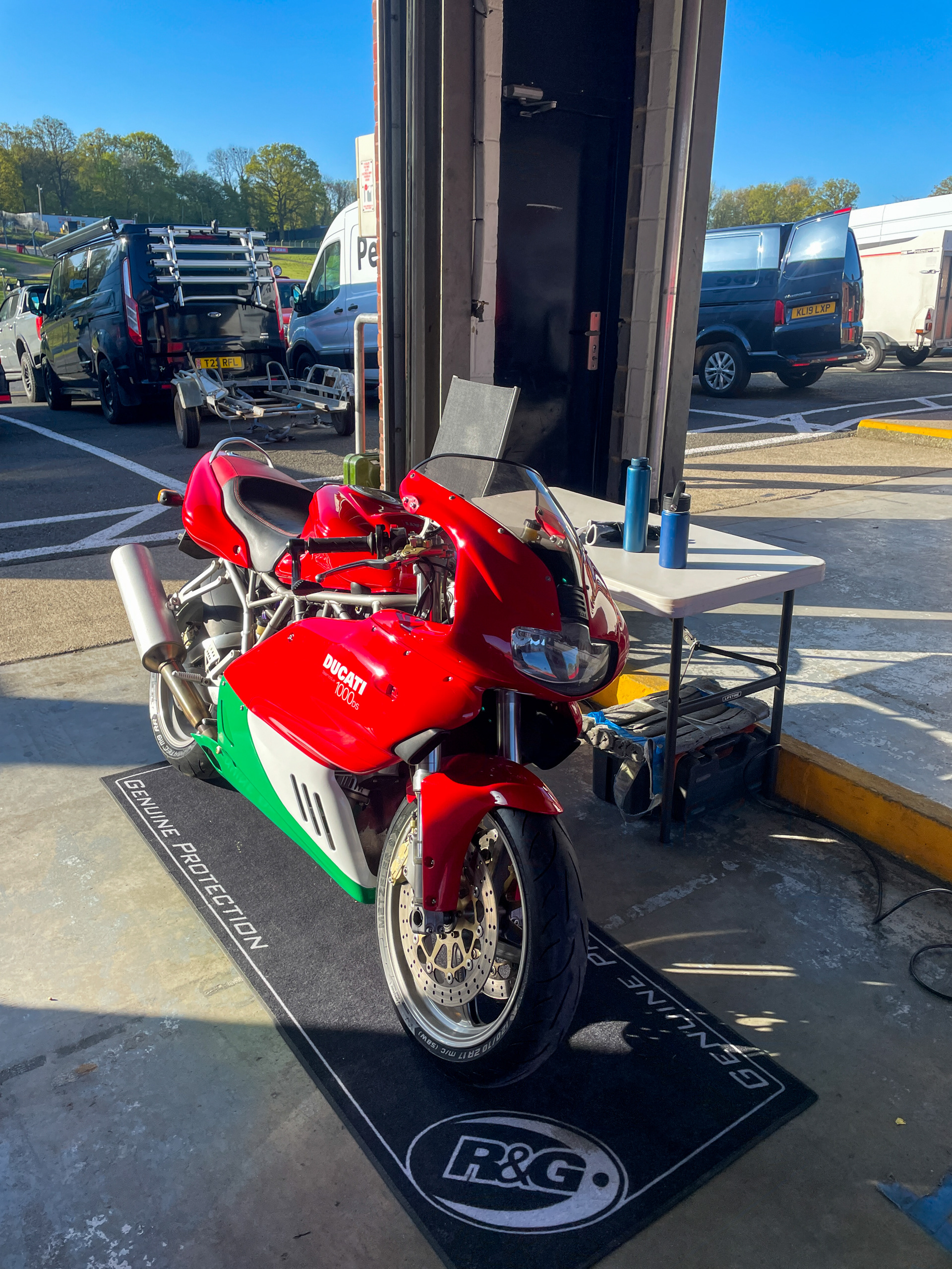 Waiting to get going!