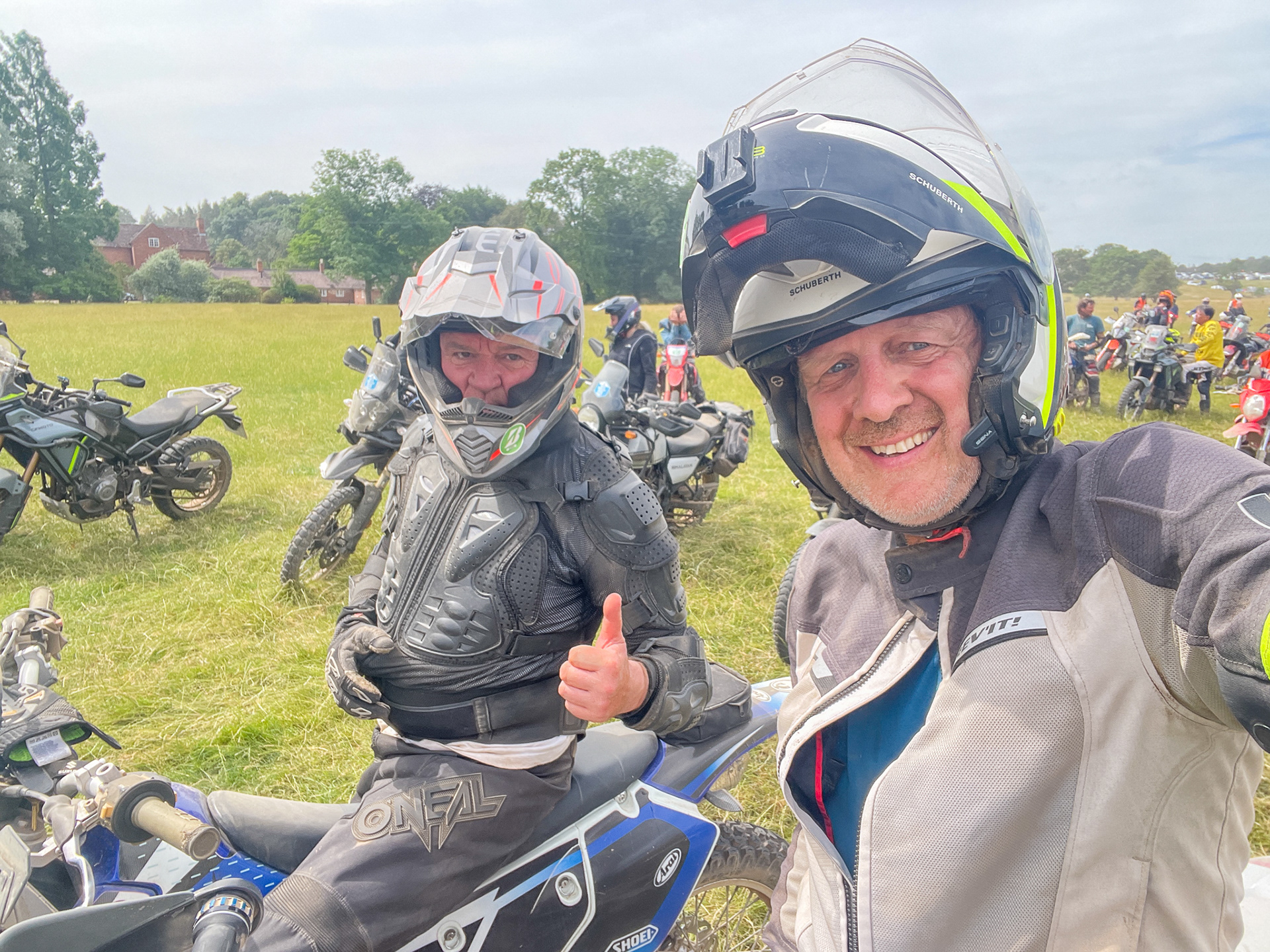 Held on the trails whilst the Trail Marchals deal with a stricken rider! 