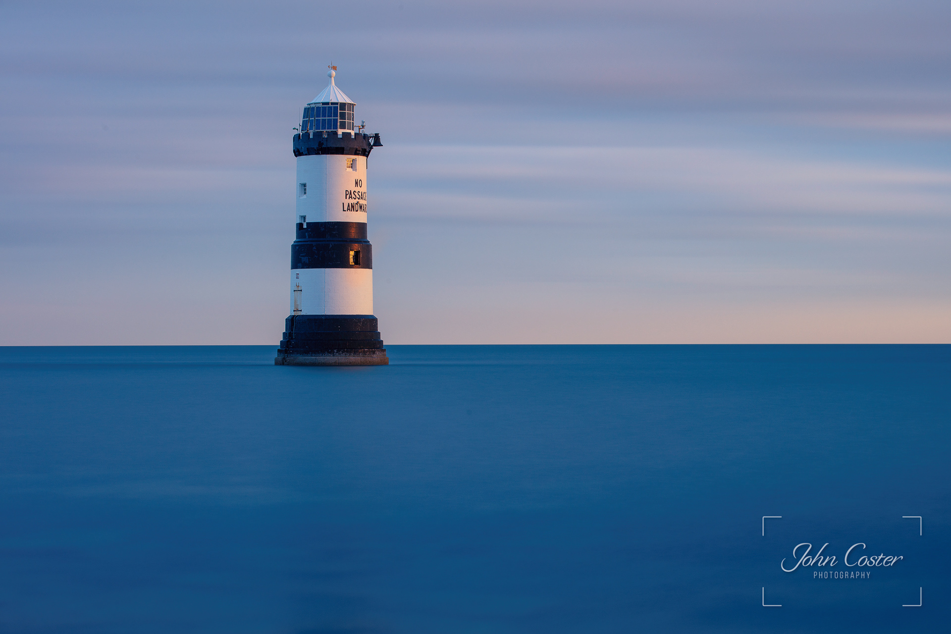 Perfect Isolation Address! This is a re-edit of an older picture. Penmon Lighthouse, Anglesey from October 2018.