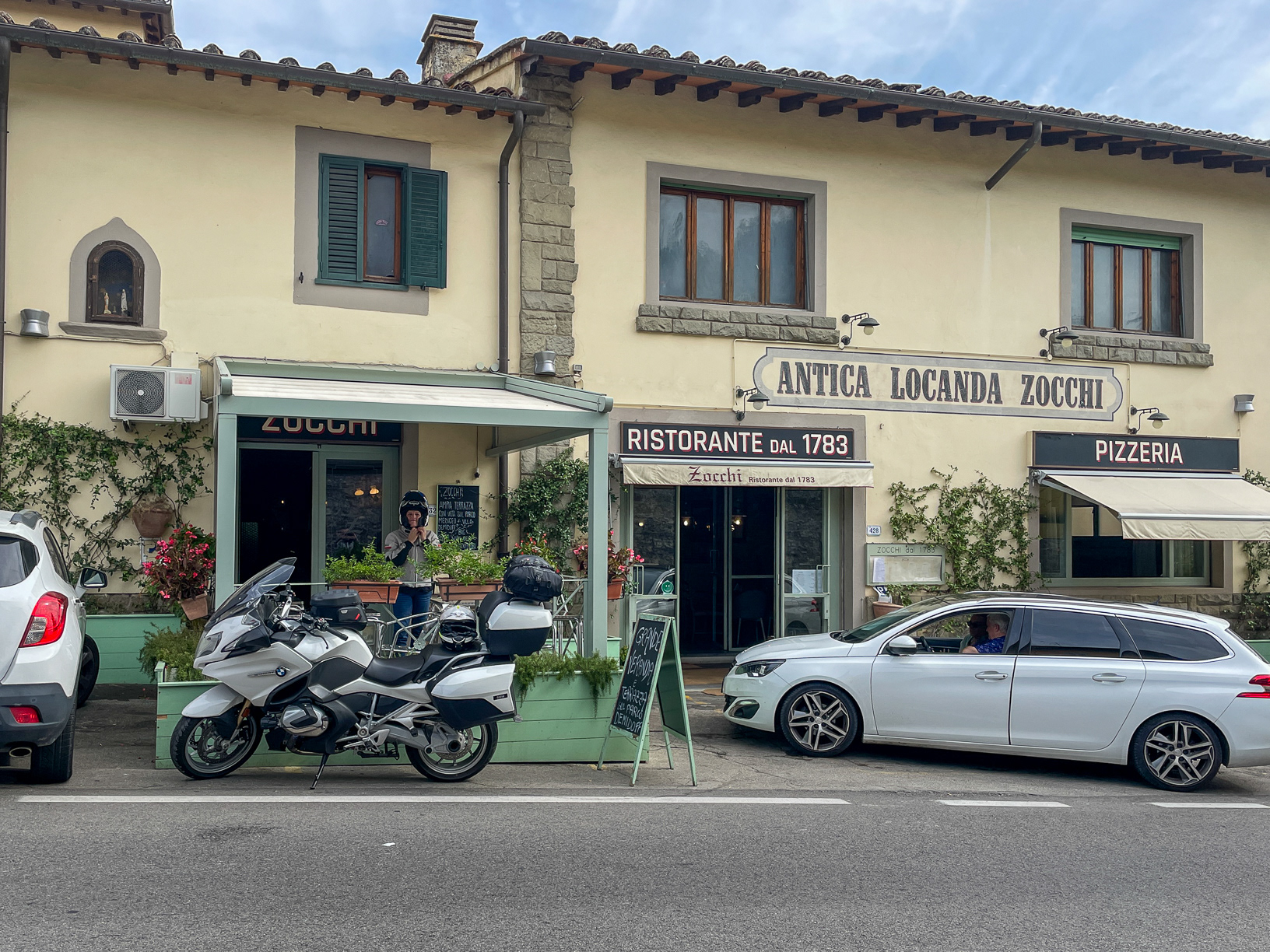 Restaurant Zocchi on the SS65 - amazing find for lunch!