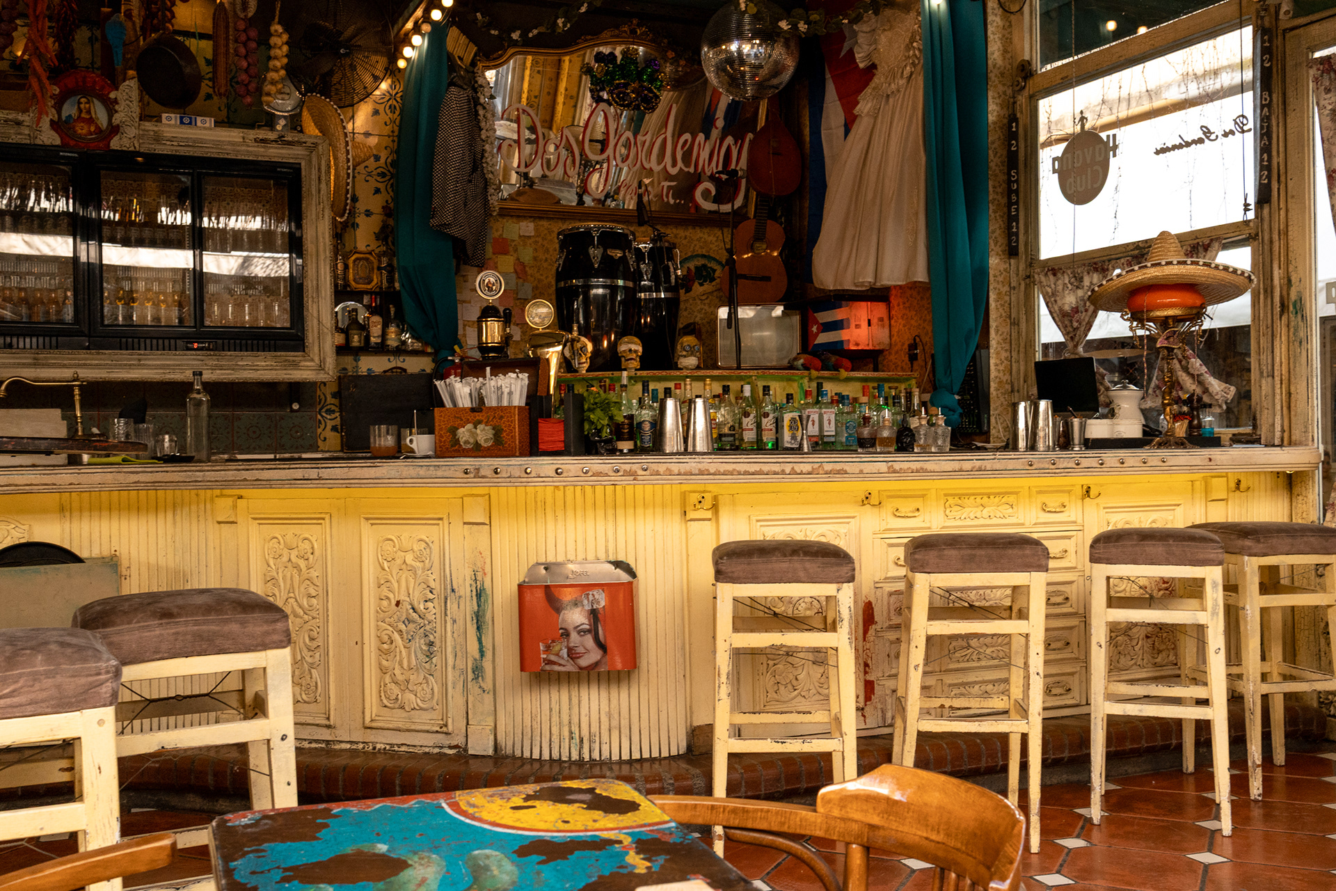 Inside one of the many fabulous bars around Monastiraki