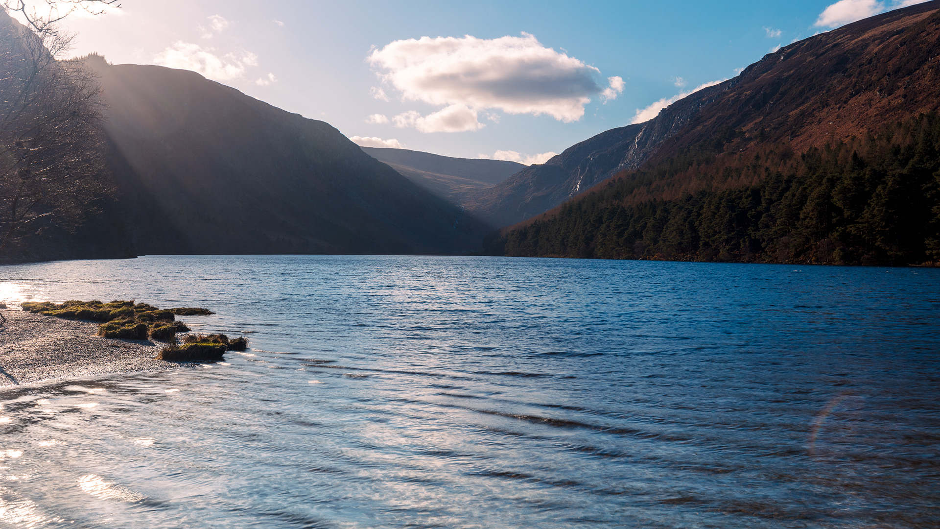 Our last look over the Glendalough Lake