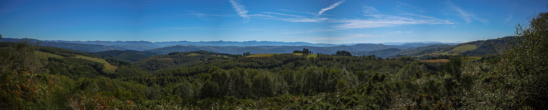 Looking across to Lugo