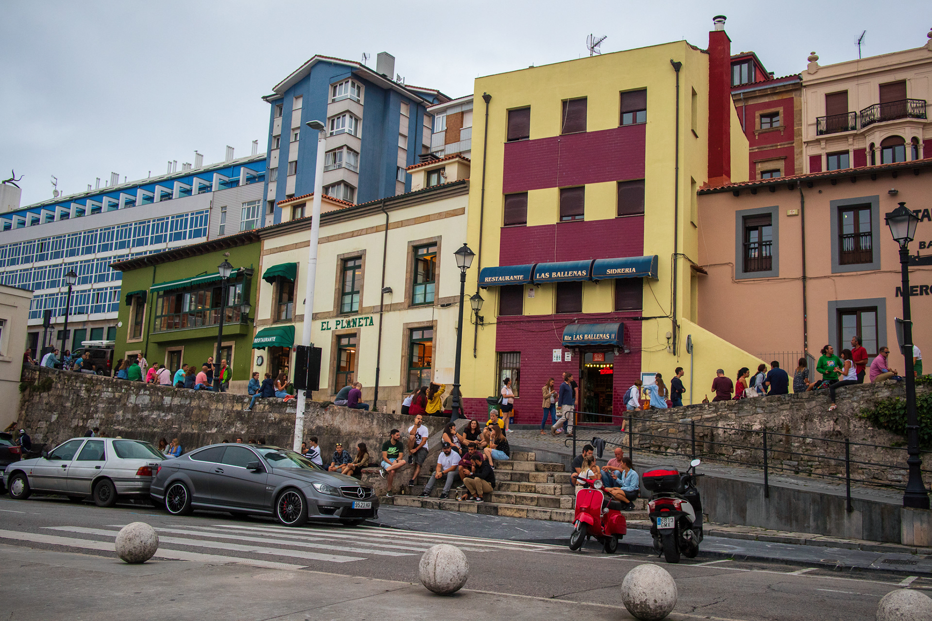 A well know Cider Bar in Gijon - Las Ballenas