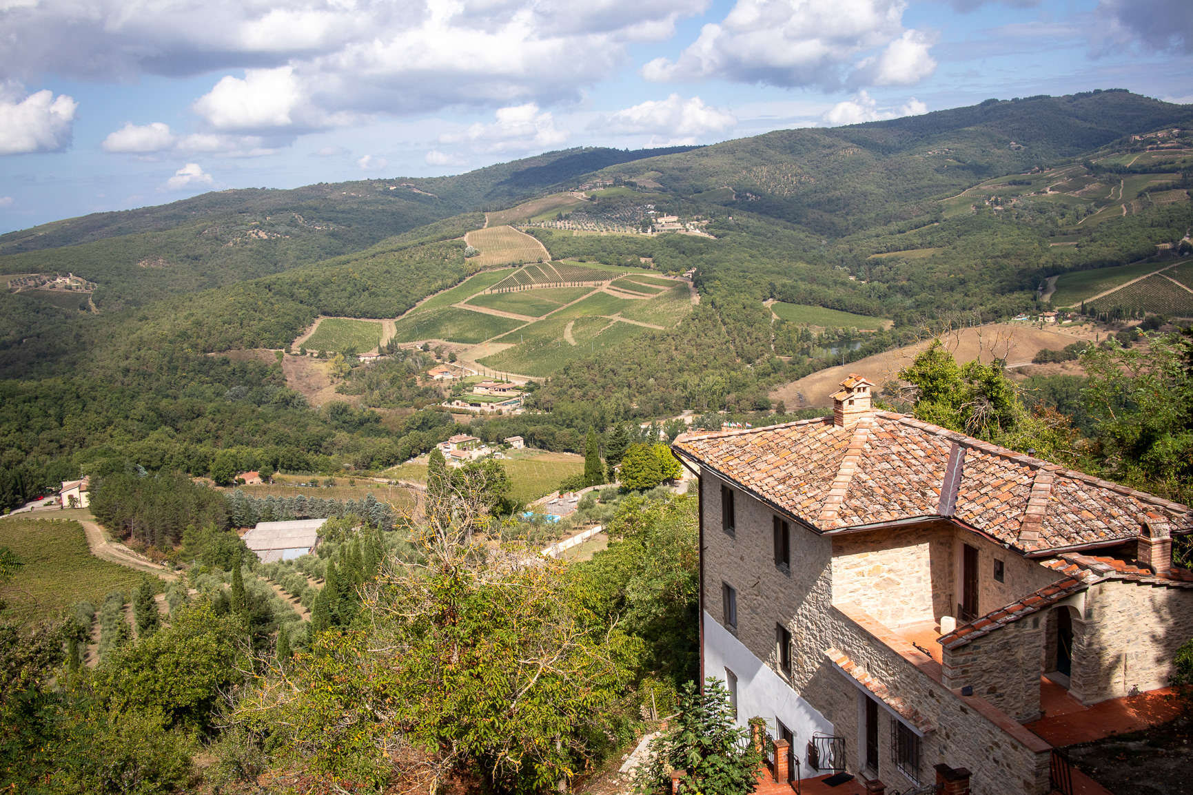 Somewhere in the Chianti Hills