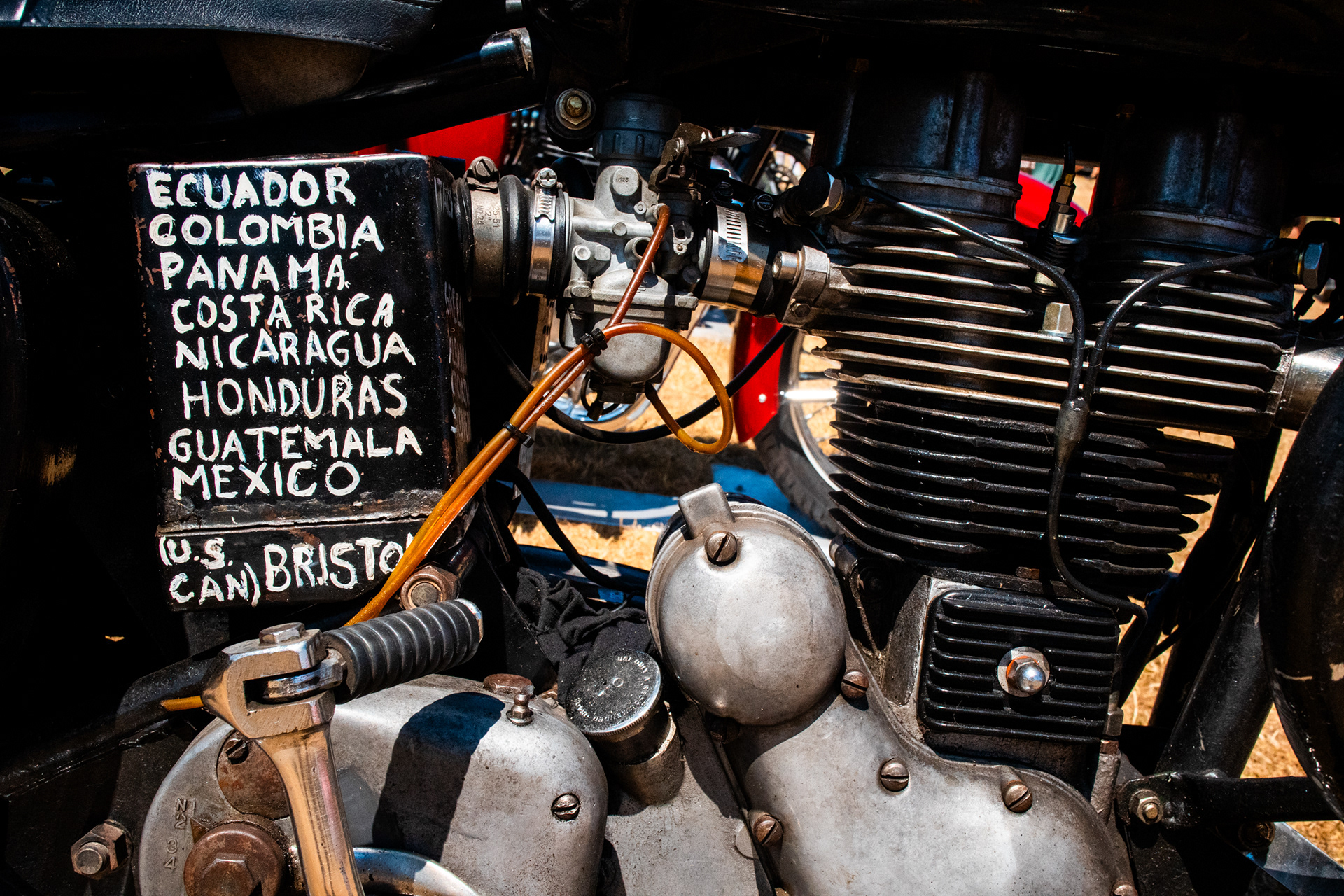 This Enfield's been about!
