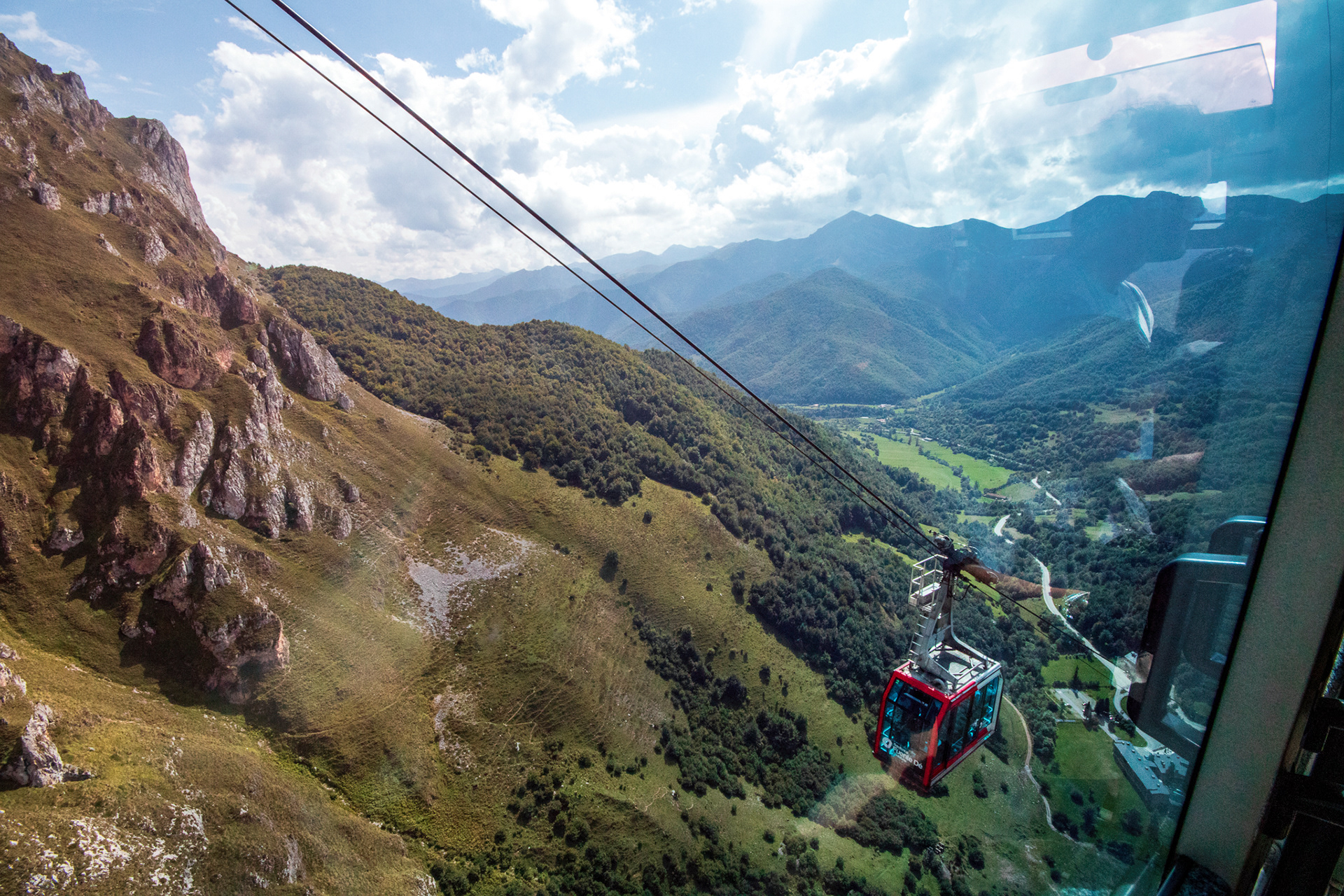 The midway point when we passed the decending car! Passing Speed was high!!