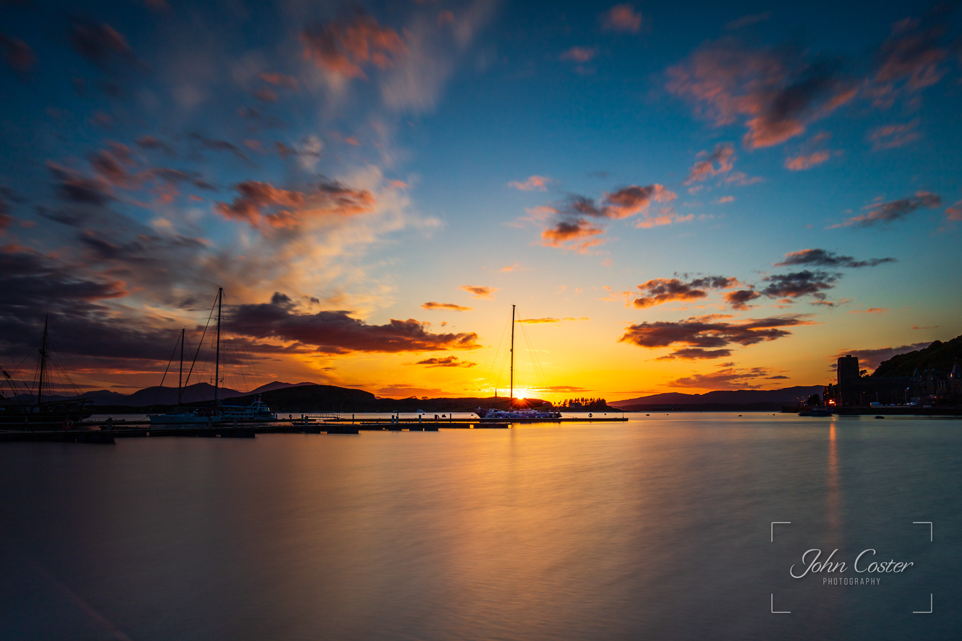 Sunset at Oben