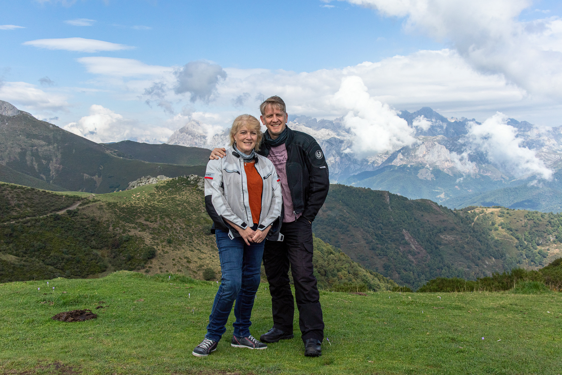 The top of the pass - Collado de Lesbia