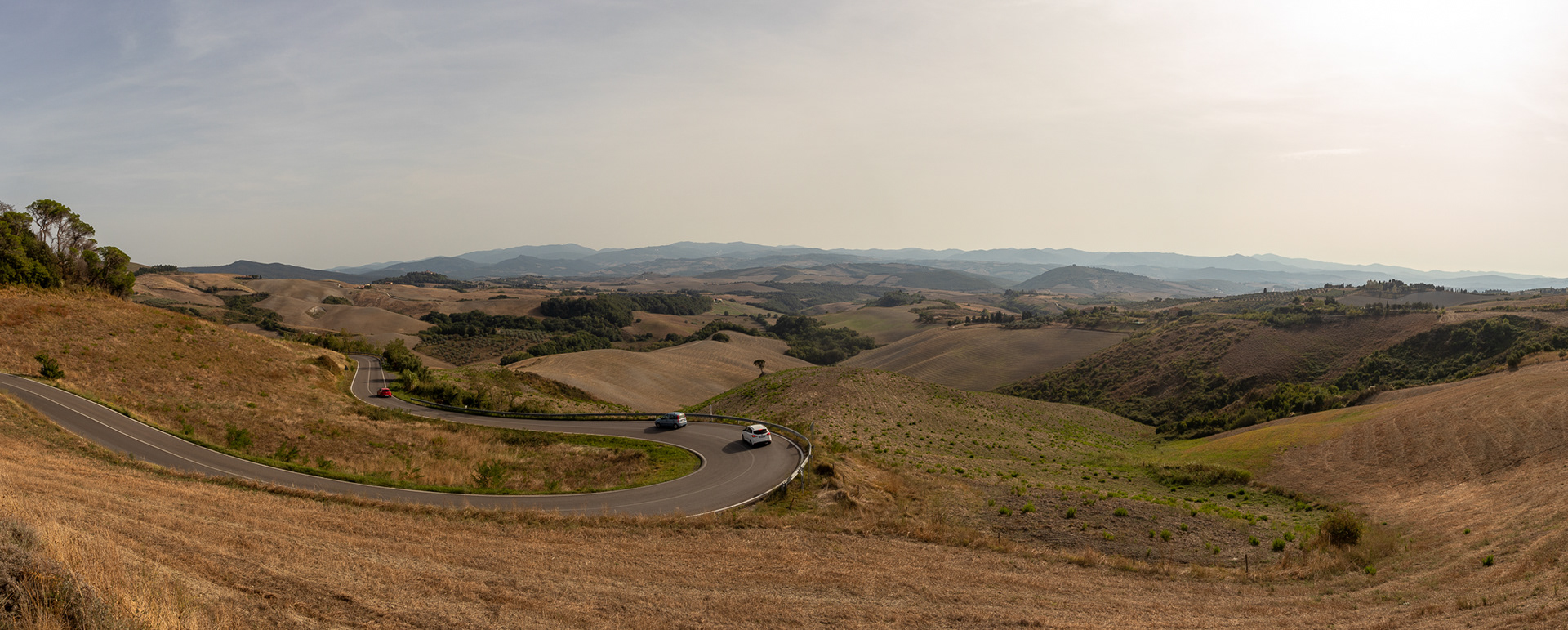 The SS 68 di Val Cecina carves a fabulous route through the countryside