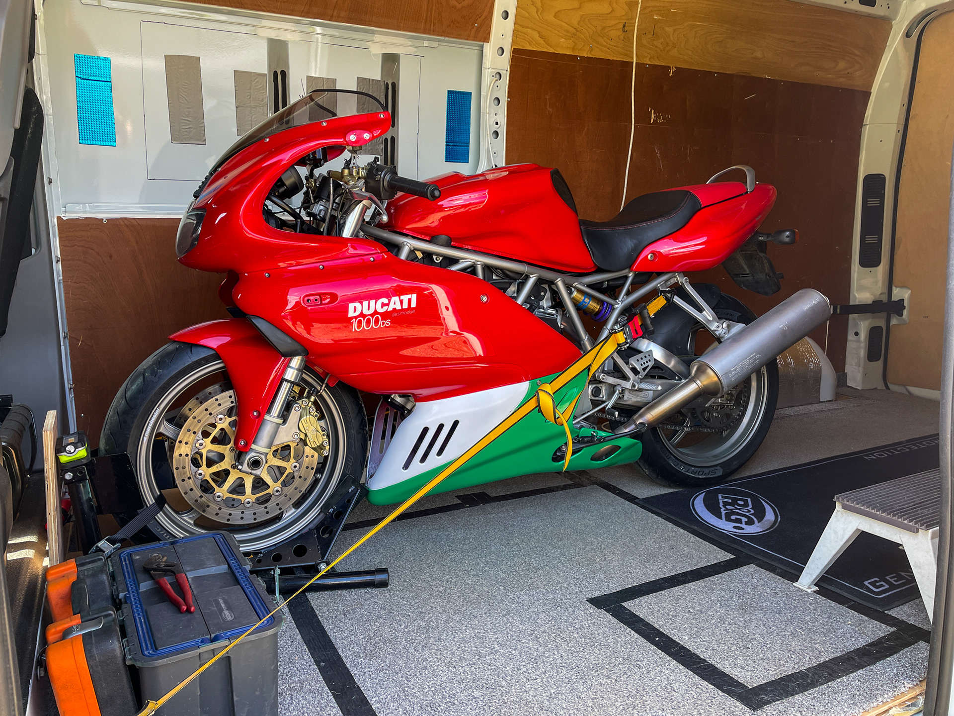 Carried the Duke to Brands (yes I know this isn't far, but useful should anything have happened! 