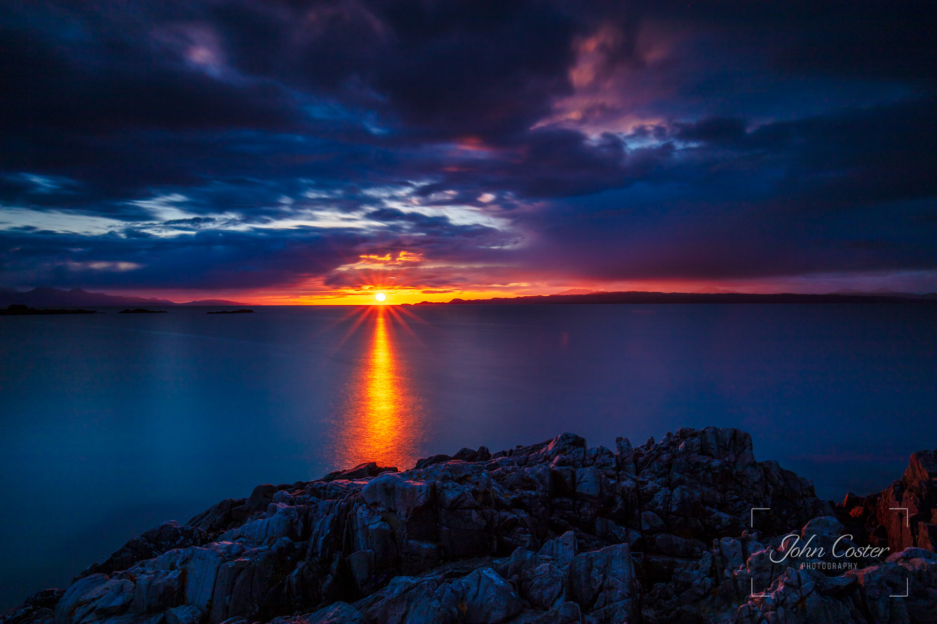 Sunset from Camusdarach Beach