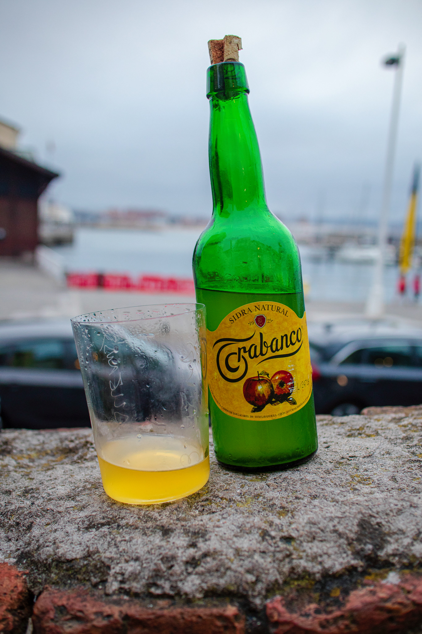 There's a knack to pouring the local cider and despite being shown a couple of times,  I still became the focus of local amusement!! Better to get a waiter pour it for you!! 