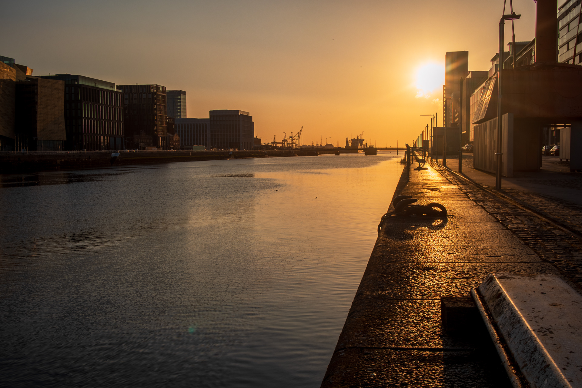 A Liffey Sunrise