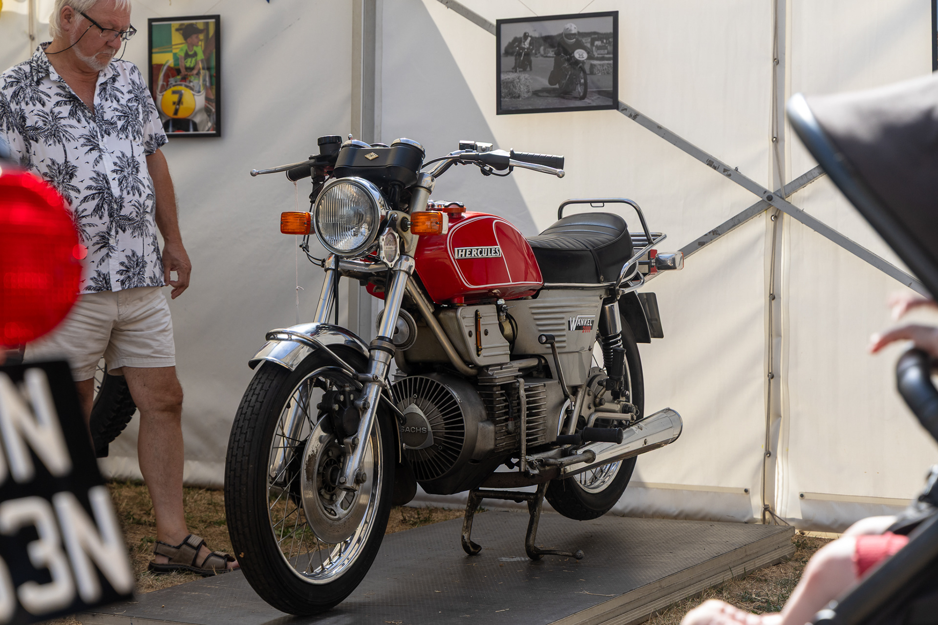 Rare rotary engined machine from Hercules.