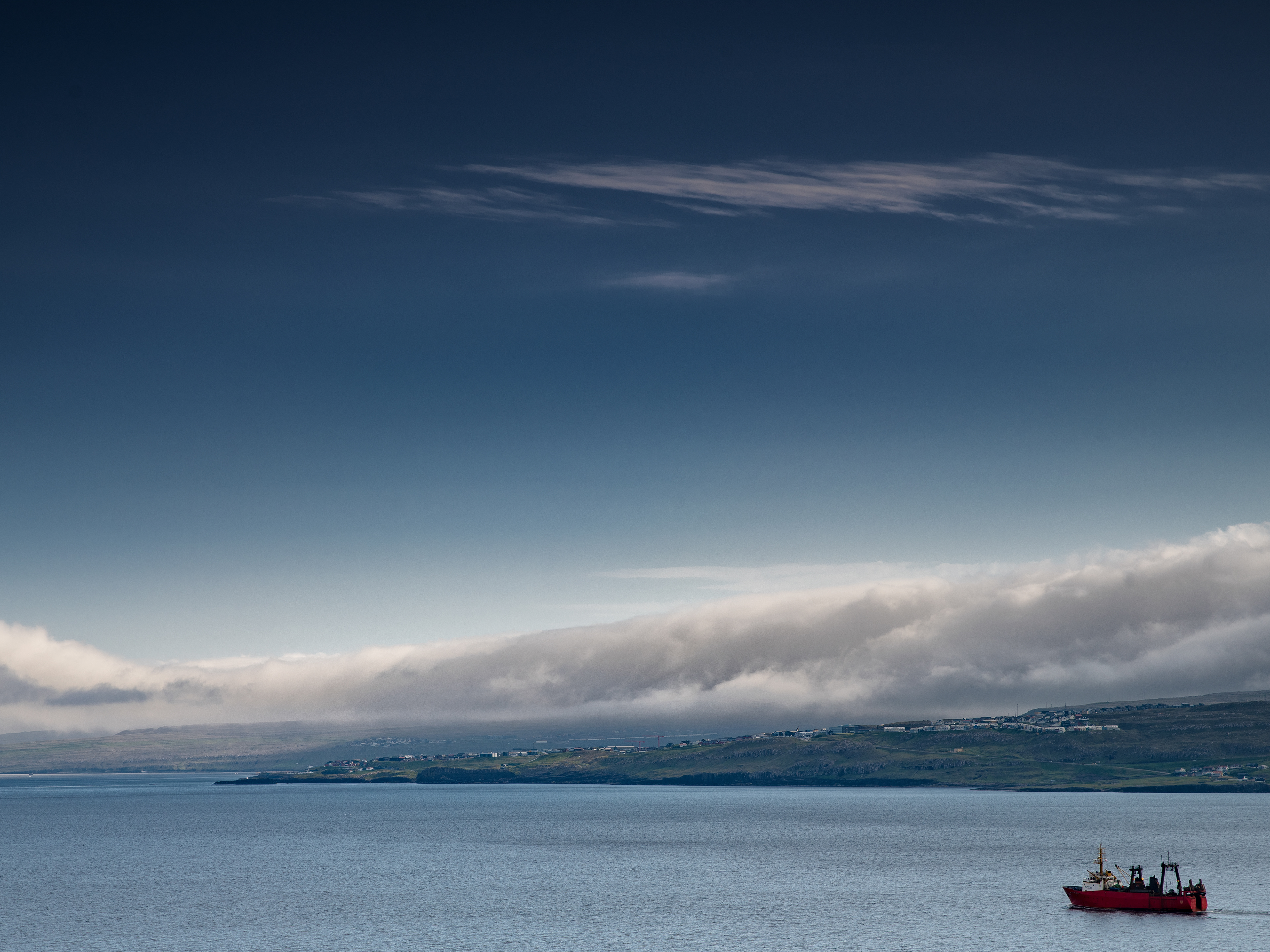 Leaving the Faroes