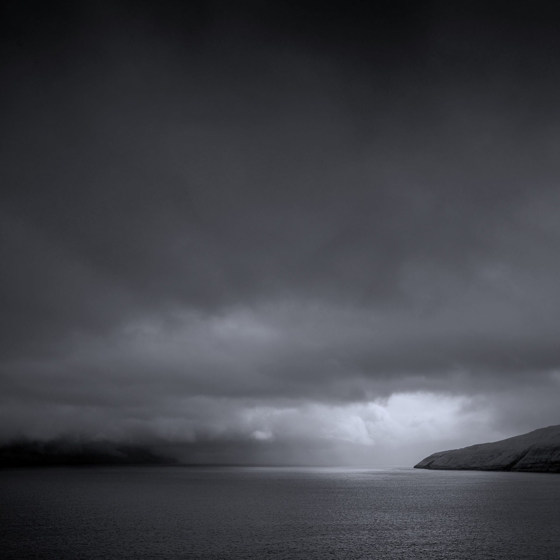 Typical Faroe sky