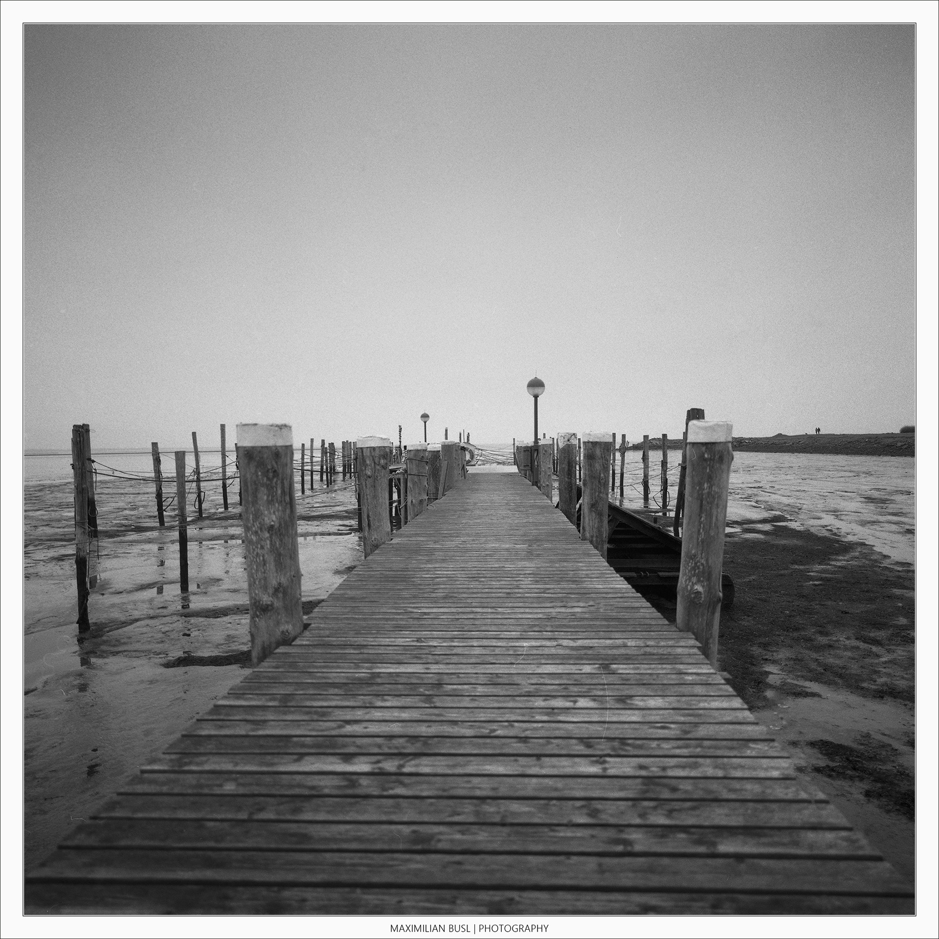 Hafenbecken Rantum bei Ebbe