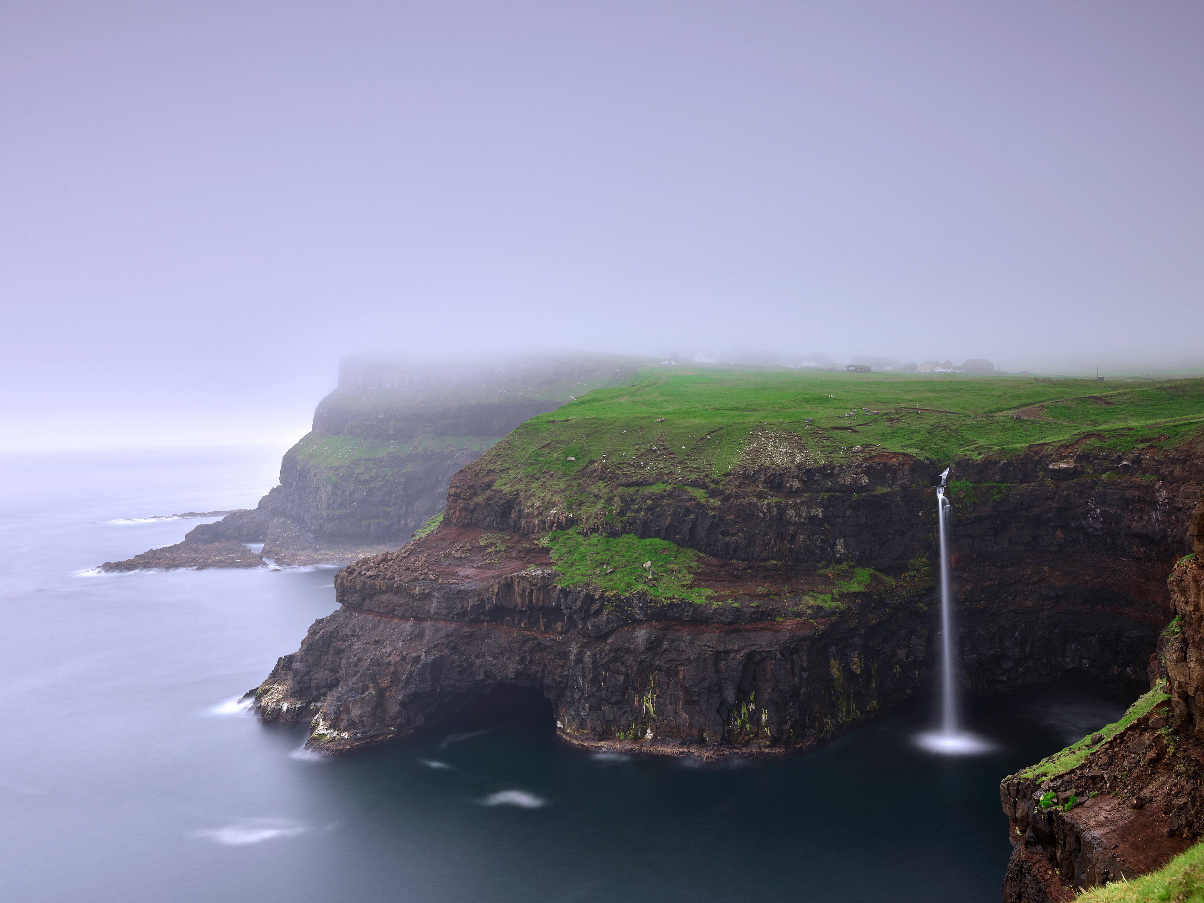 Mulafossur near Gasadalur