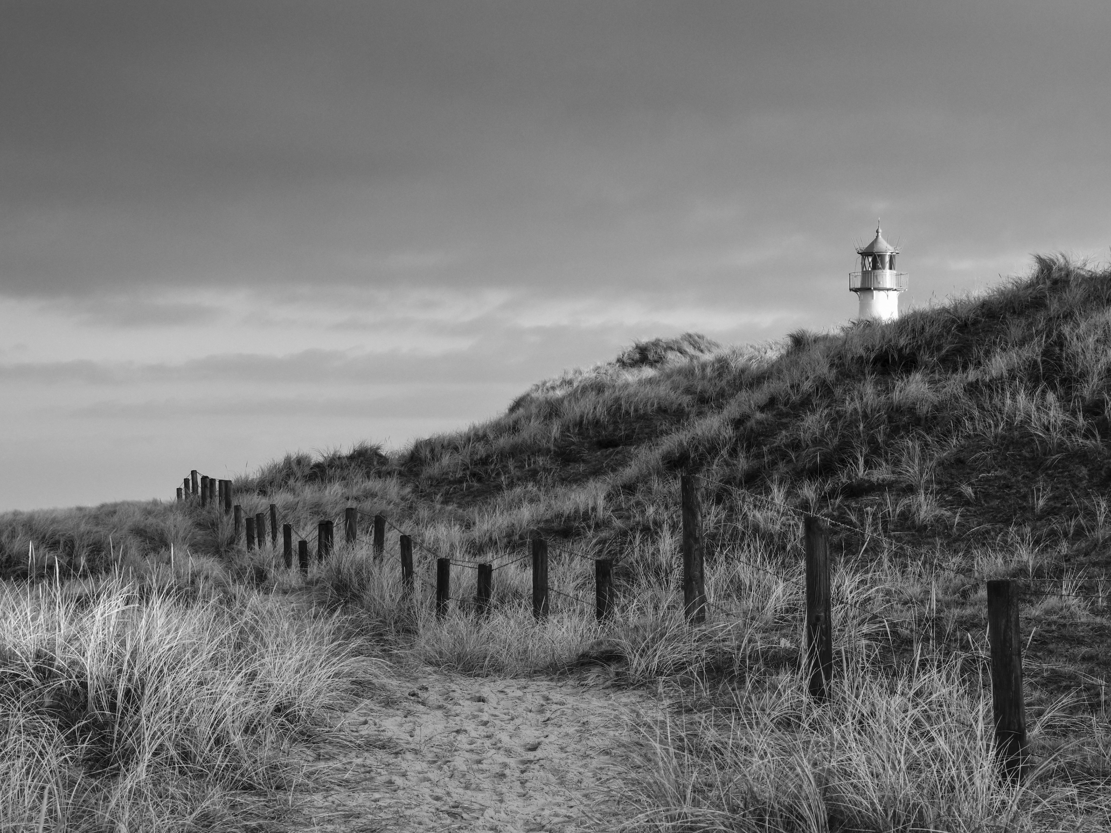 Strandweg am Leuchtturm List-Ost