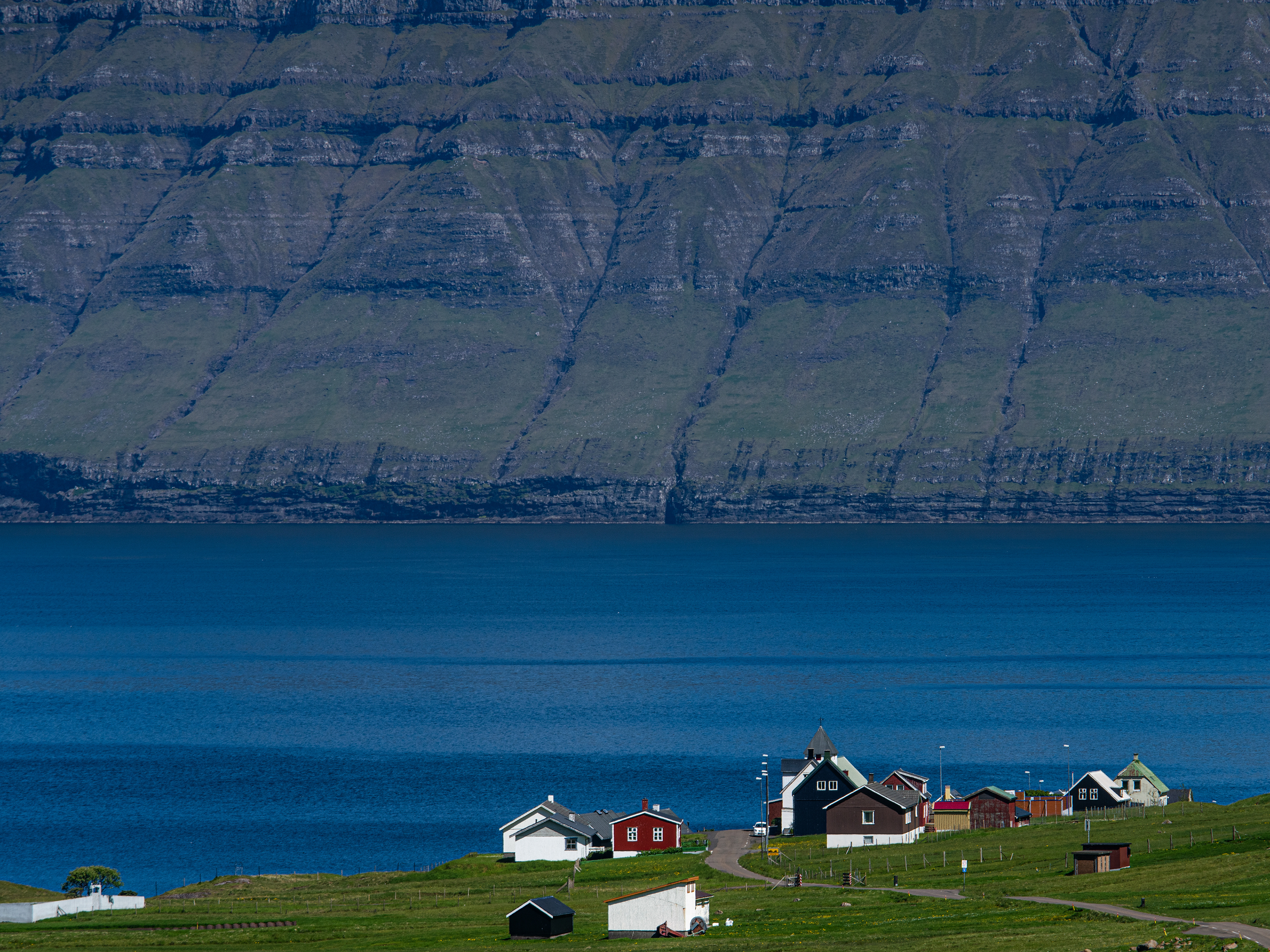Hellur at the Oyndarfjordur