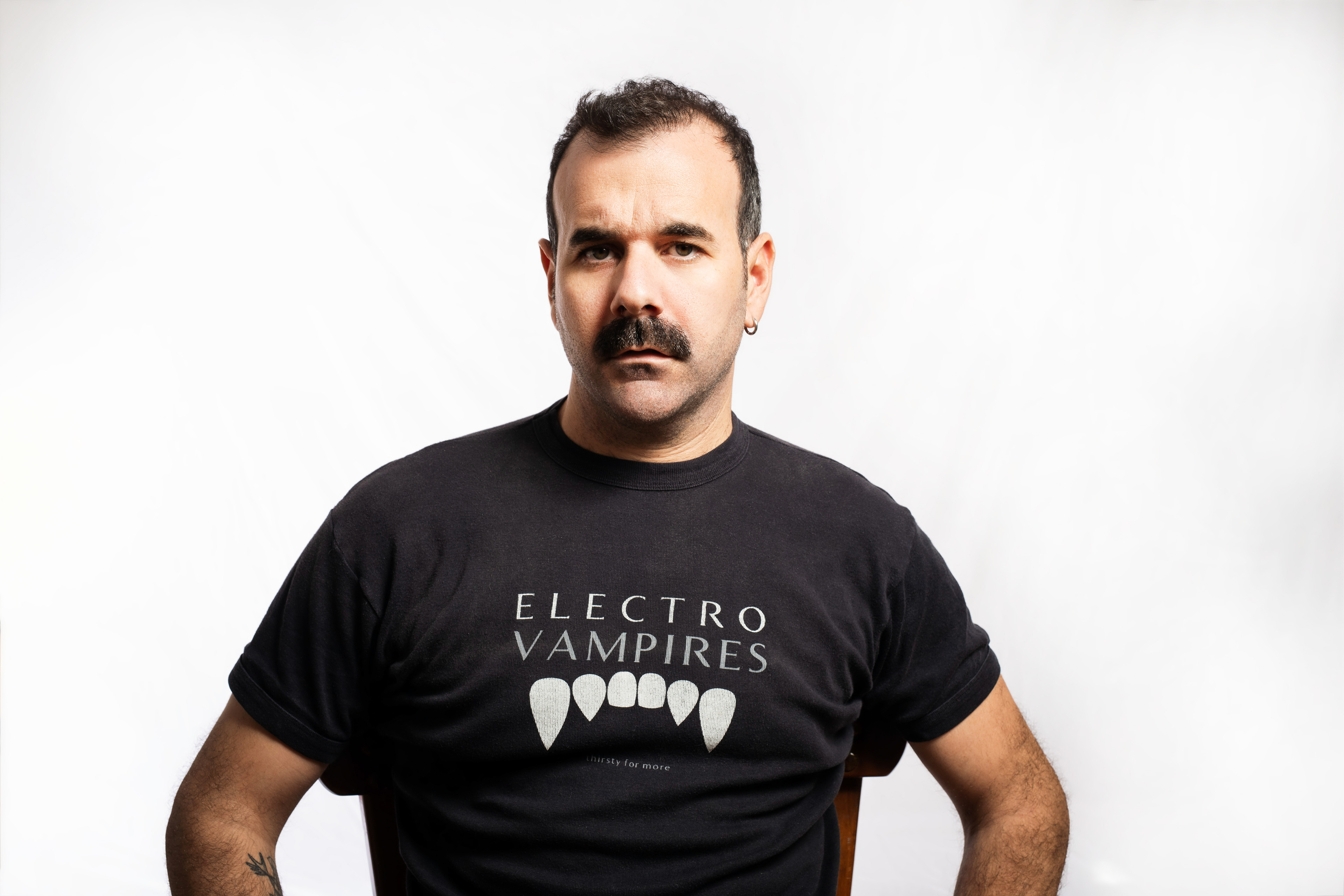 Panos posing for his actor photobook