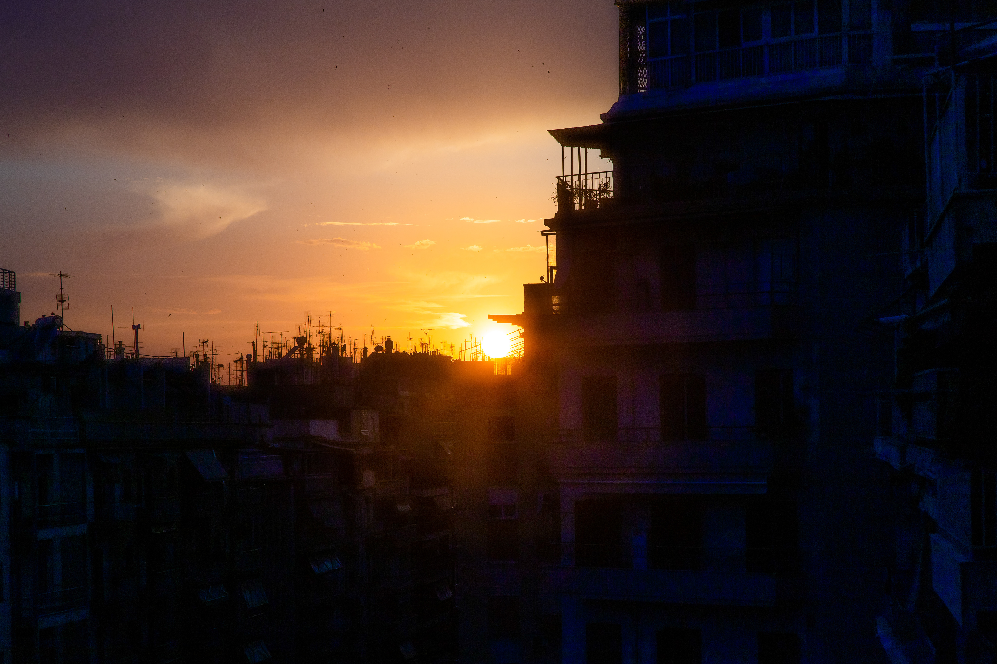 Urban Sunset, Thessaloniki