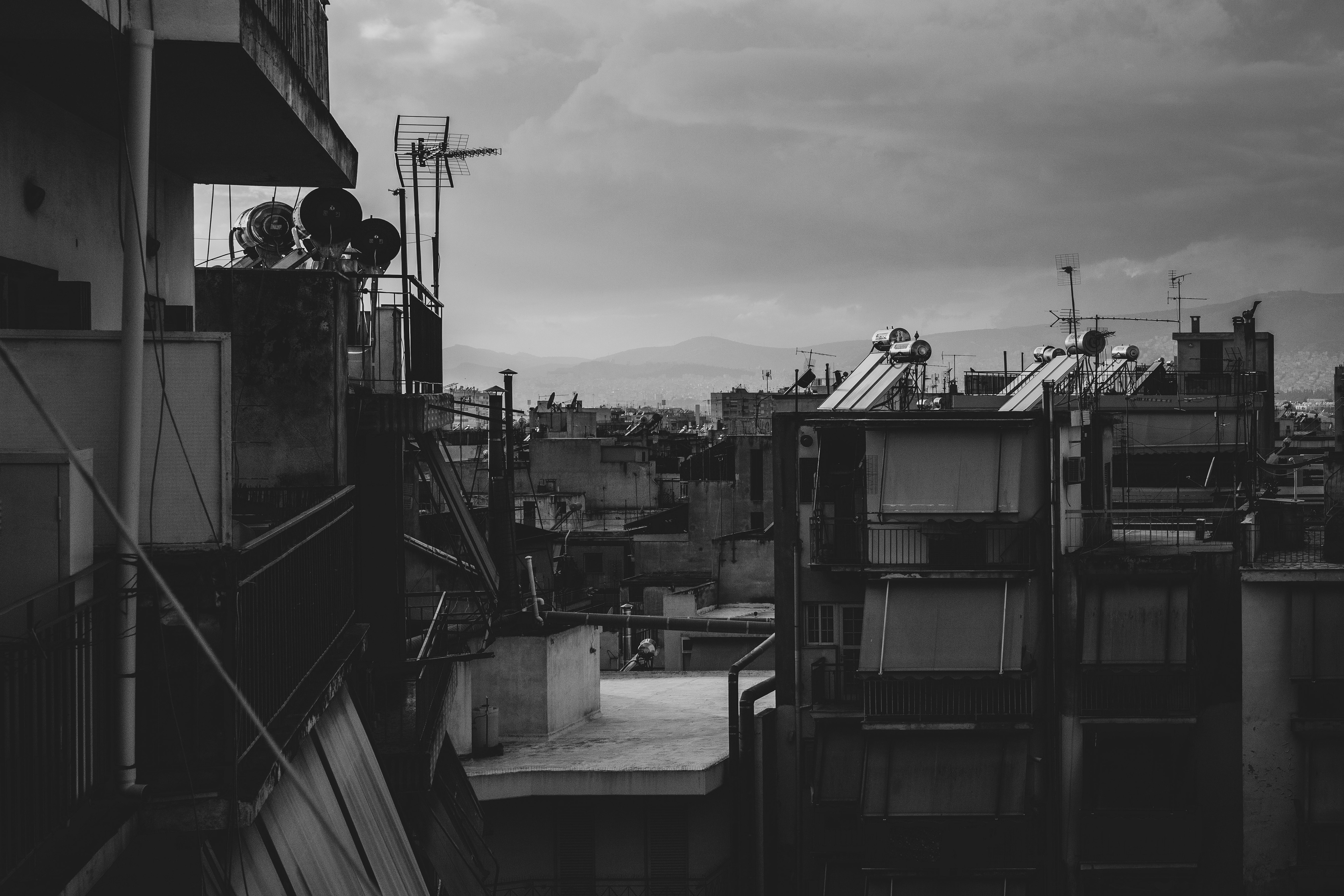 City of solar. Athens