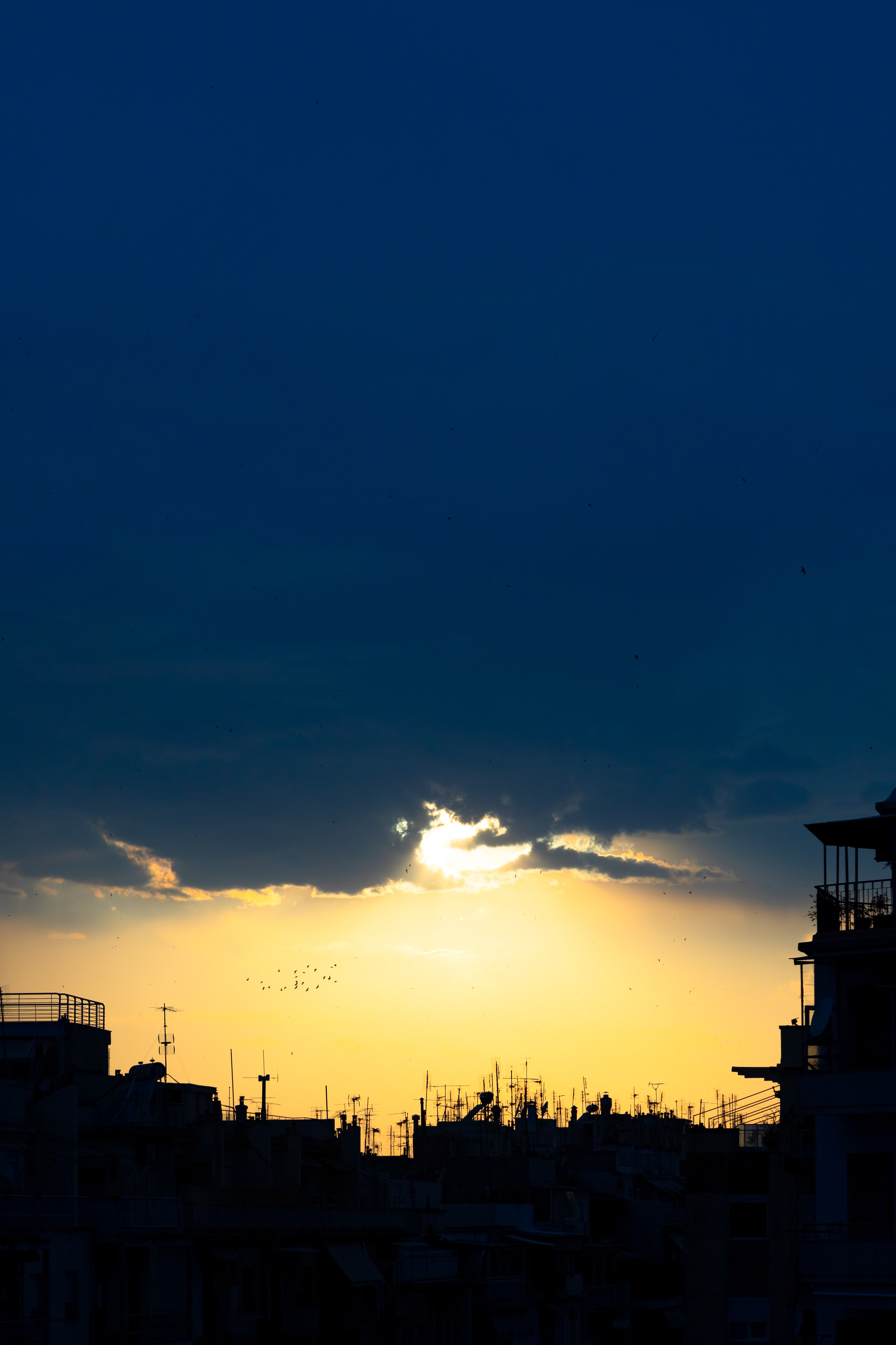 City sky, Thessaloniki