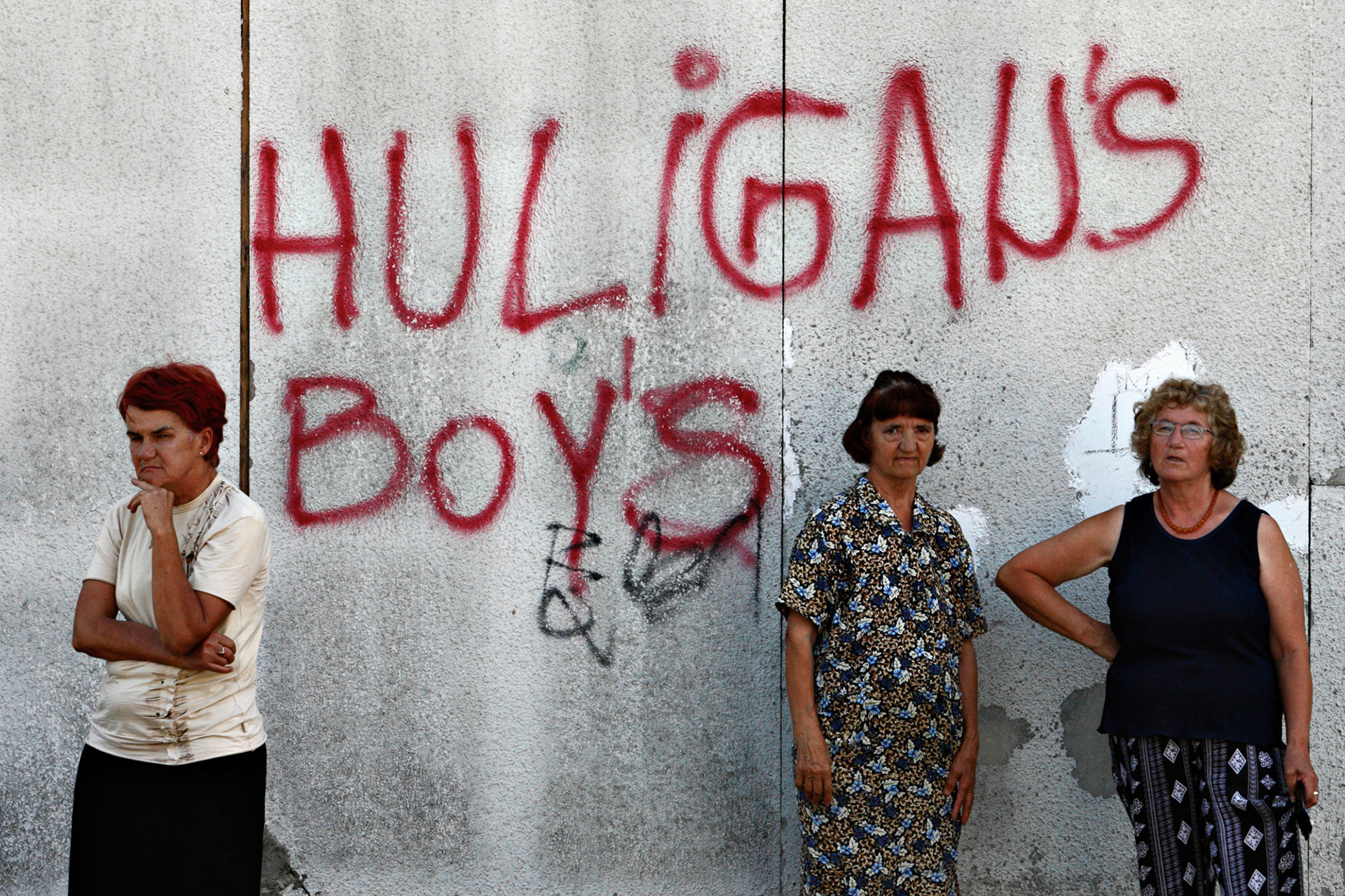 Refugee camp near Belgrade in Krnjača. Serbia, 27.08.2009