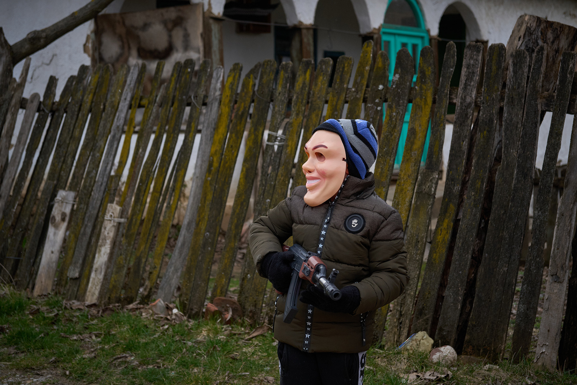 Traditional carnival in Glavica, Serbia, 06.03.2022