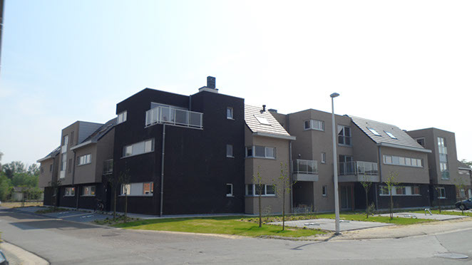 Residentie KALKENSE MEERSEN, Uitbergsestraat 21 / Hooistraat 1-3 te Kalken - 18 Entiteiten, 30 Gar/Par/SP - Syndicus sedert 24 september 2011 - AV periode 15-31 november - KalkenseMeersen@VastgoedbeheerDeVuyst.be